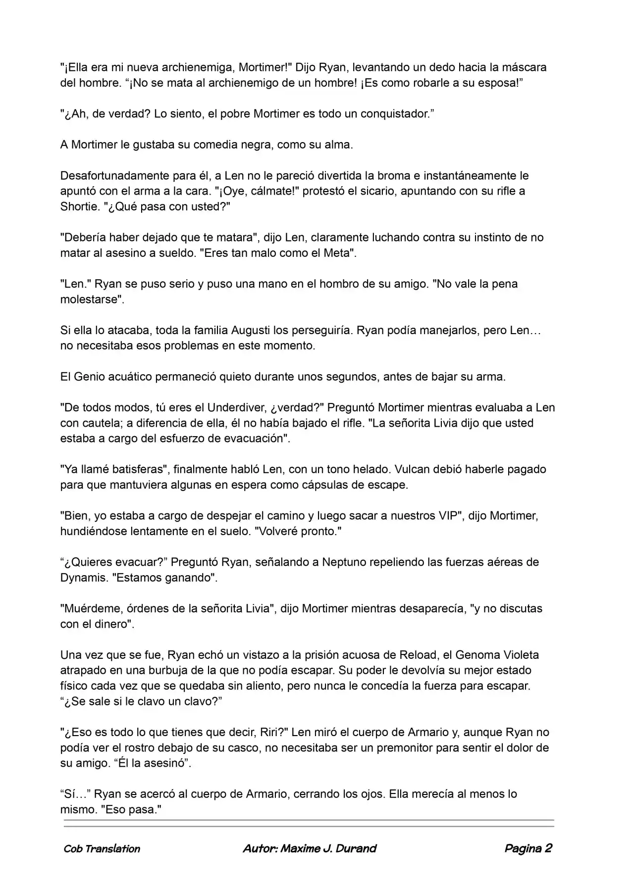 La Partida Perfecta (Novela) - Capítulo 46 - Página 2 - LectorTMOo
