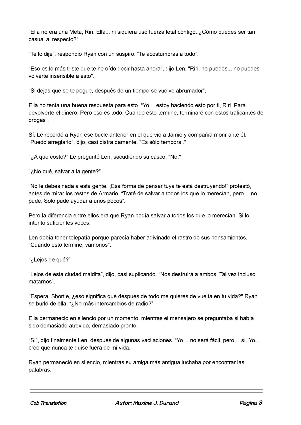 La Partida Perfecta (Novela) - Capítulo 46 - Página 3 - LectorTMOo