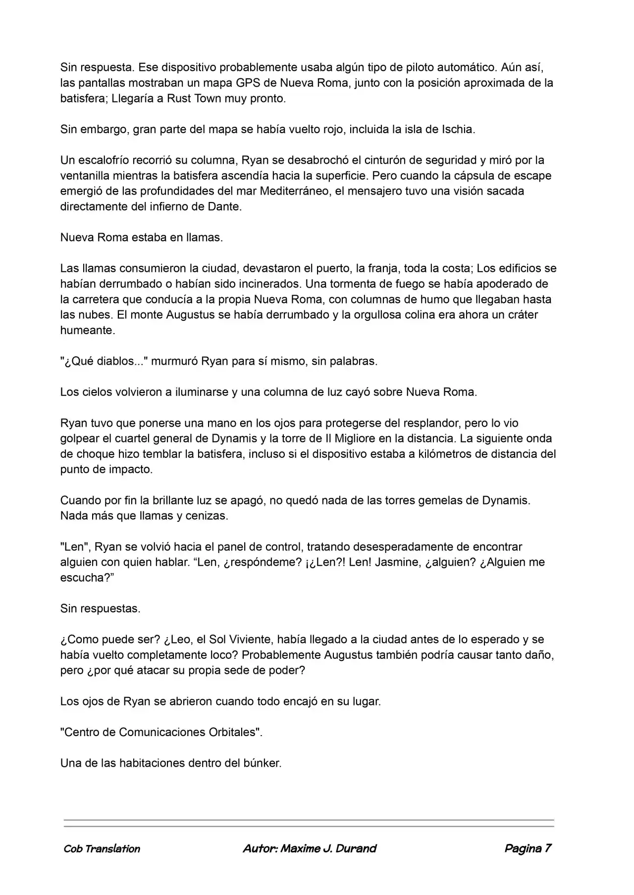 La Partida Perfecta (Novela) - Capítulo 46 - Página 7 - LectorTMOo