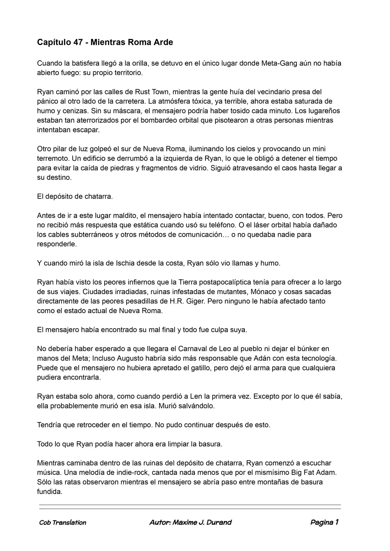 La Partida Perfecta (Novela) - Capítulo 47 - Página 1 - LectorTMOo