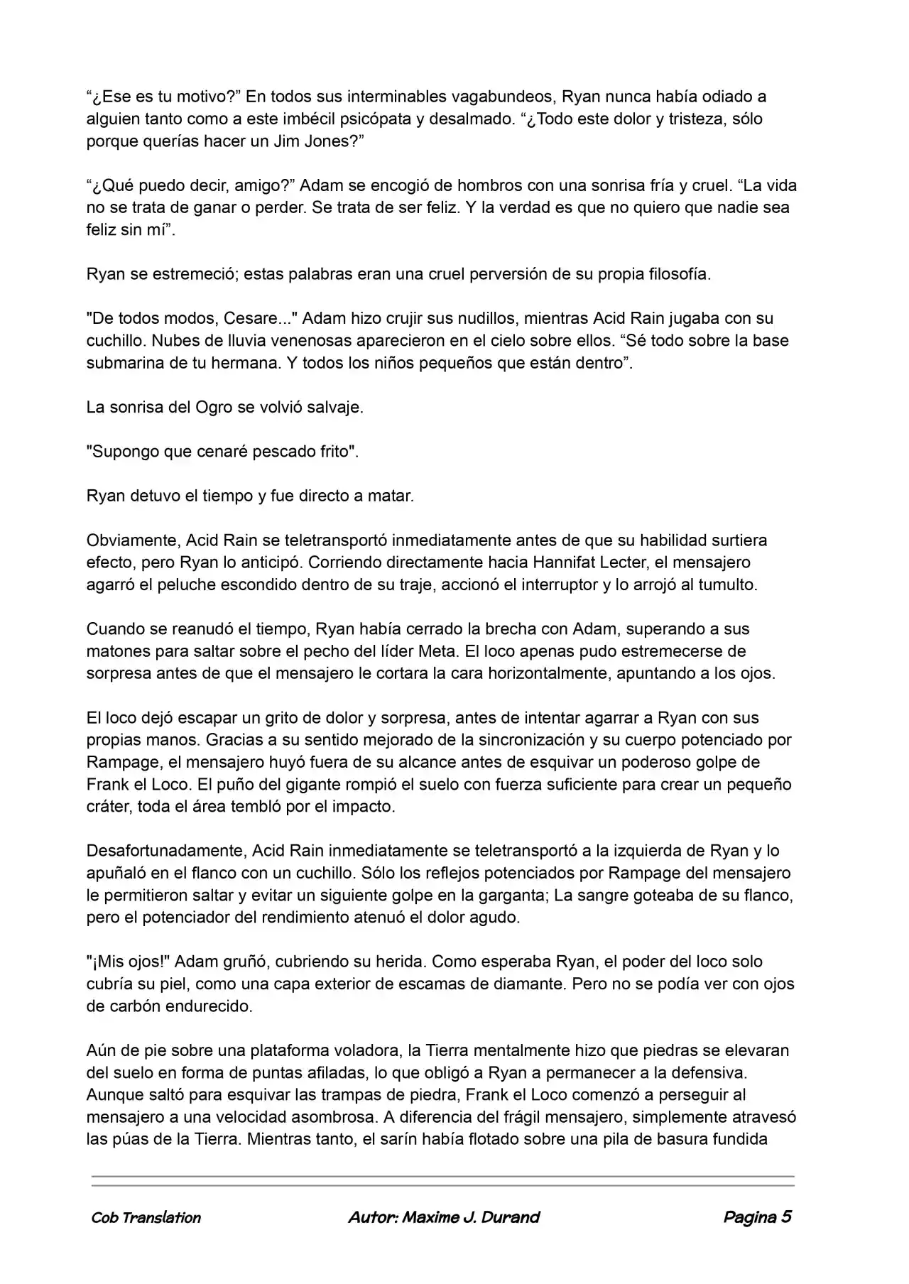 La Partida Perfecta (Novela) - Capítulo 47 - Página 5 - LectorTMOo