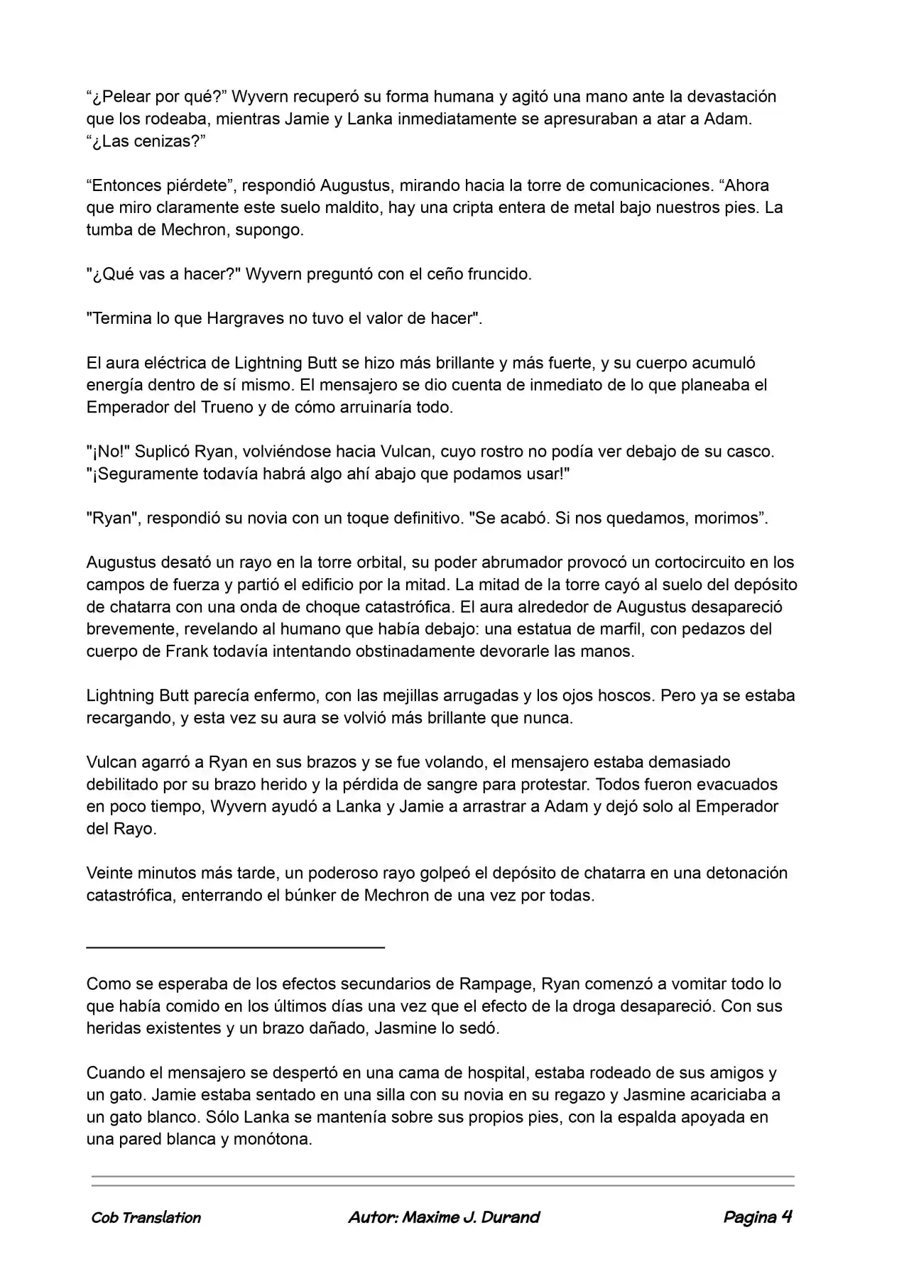La Partida Perfecta (Novela) - Capítulo 48 - Página 4 - LectorTMOo