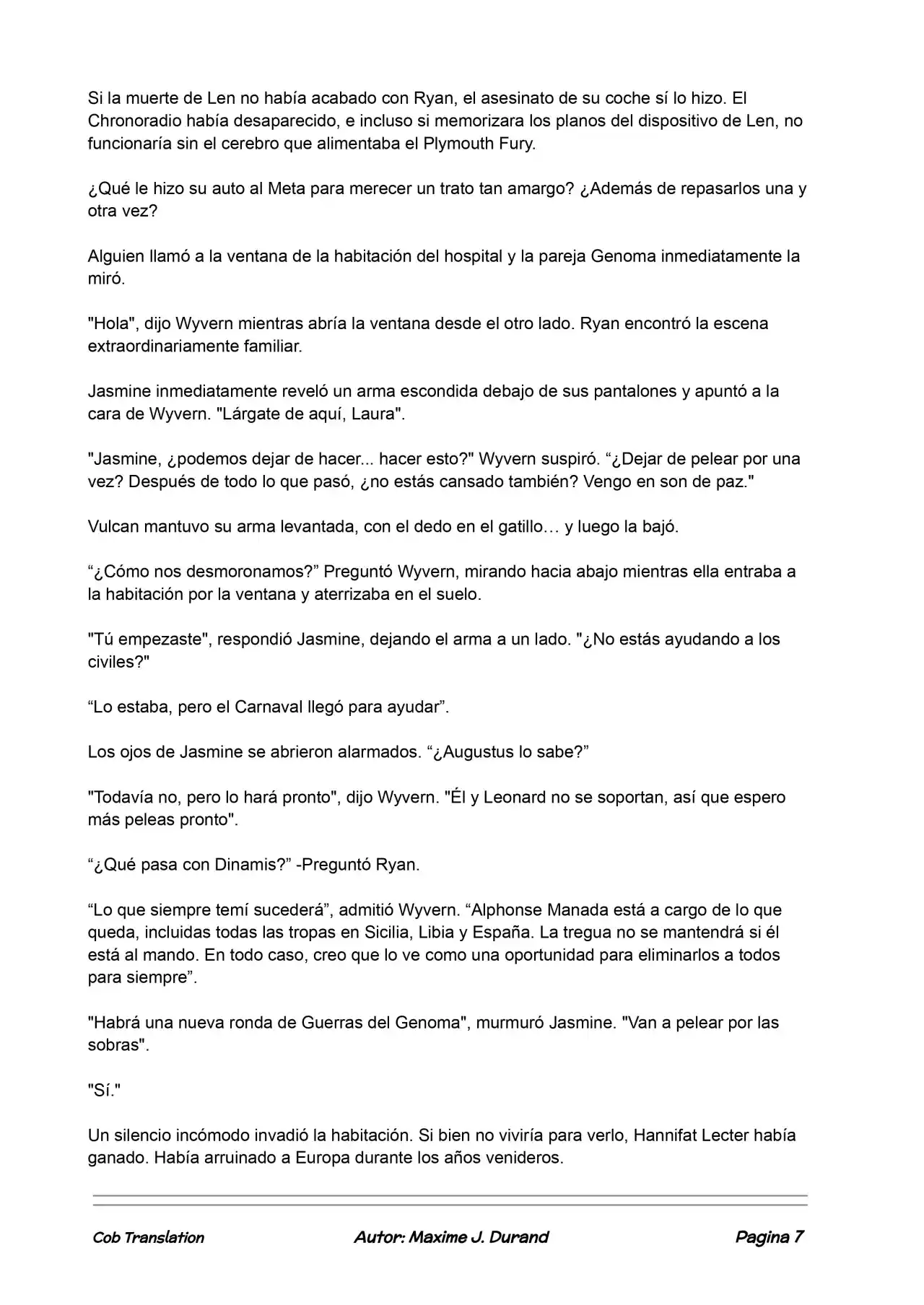La Partida Perfecta (Novela) - Capítulo 48 - Página 7 - LectorTMOo