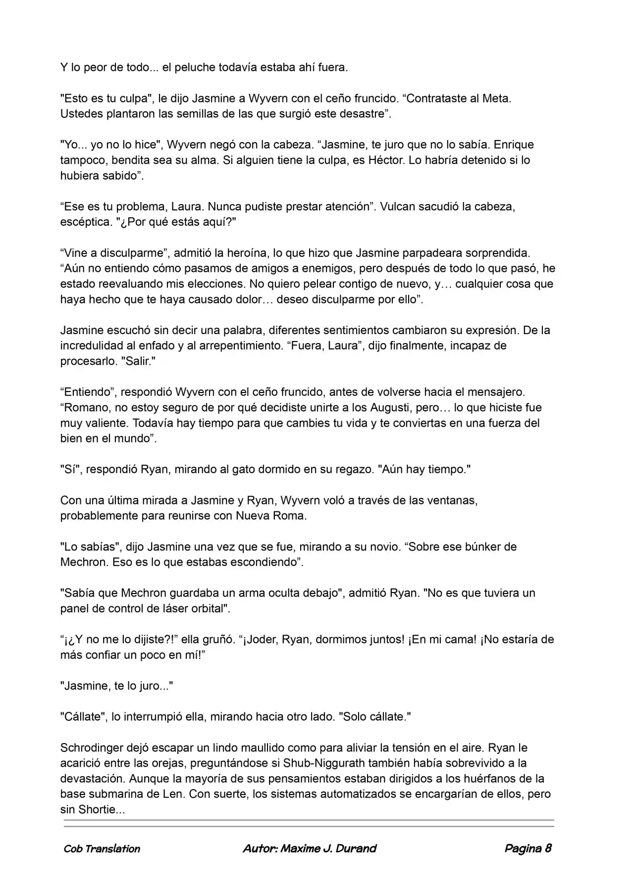 La Partida Perfecta (Novela) - Capítulo 48 - Página 8 - LectorTMOo