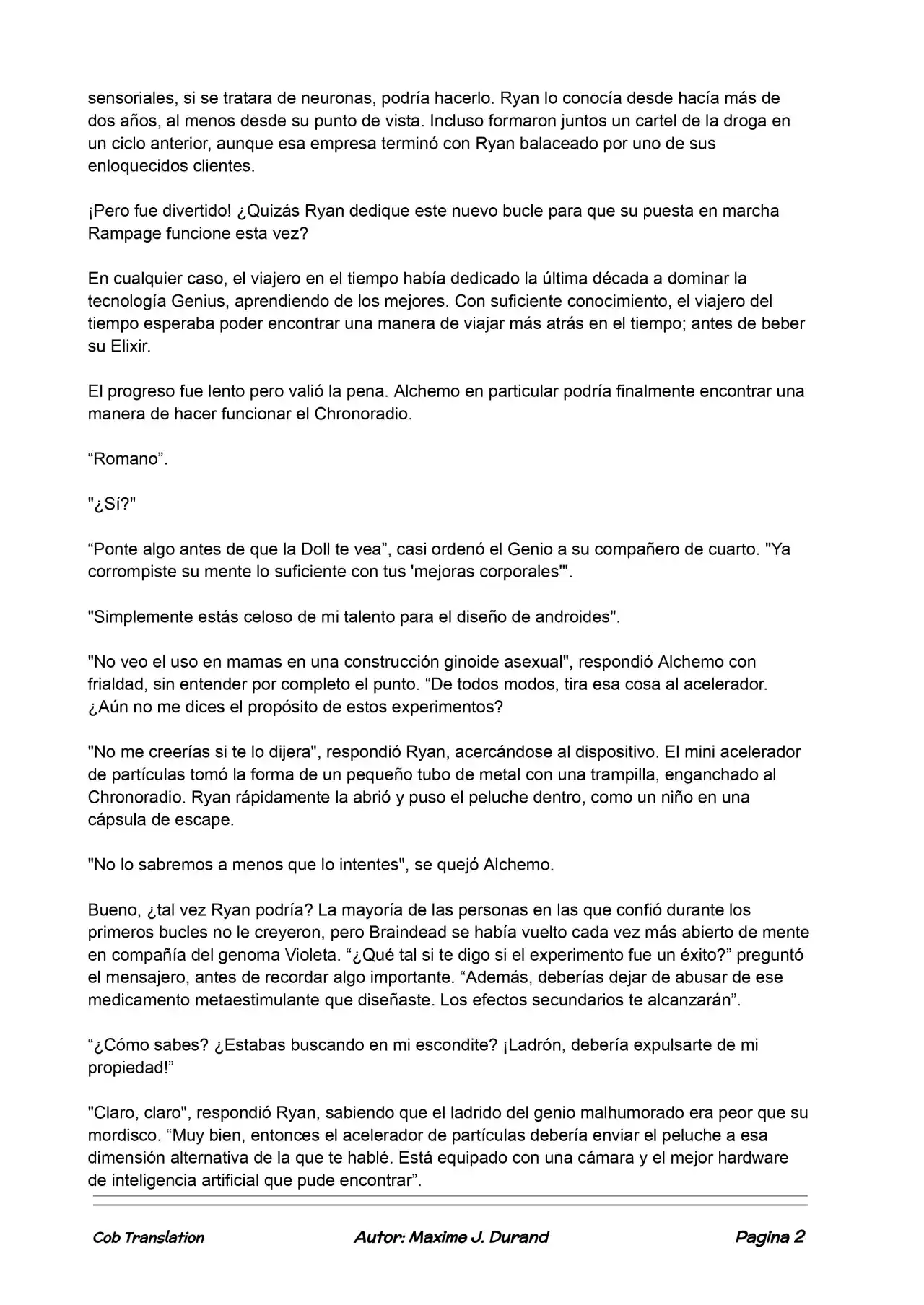 La Partida Perfecta (Novela) - Capítulo 50 - Página 2 - LectorTMOo