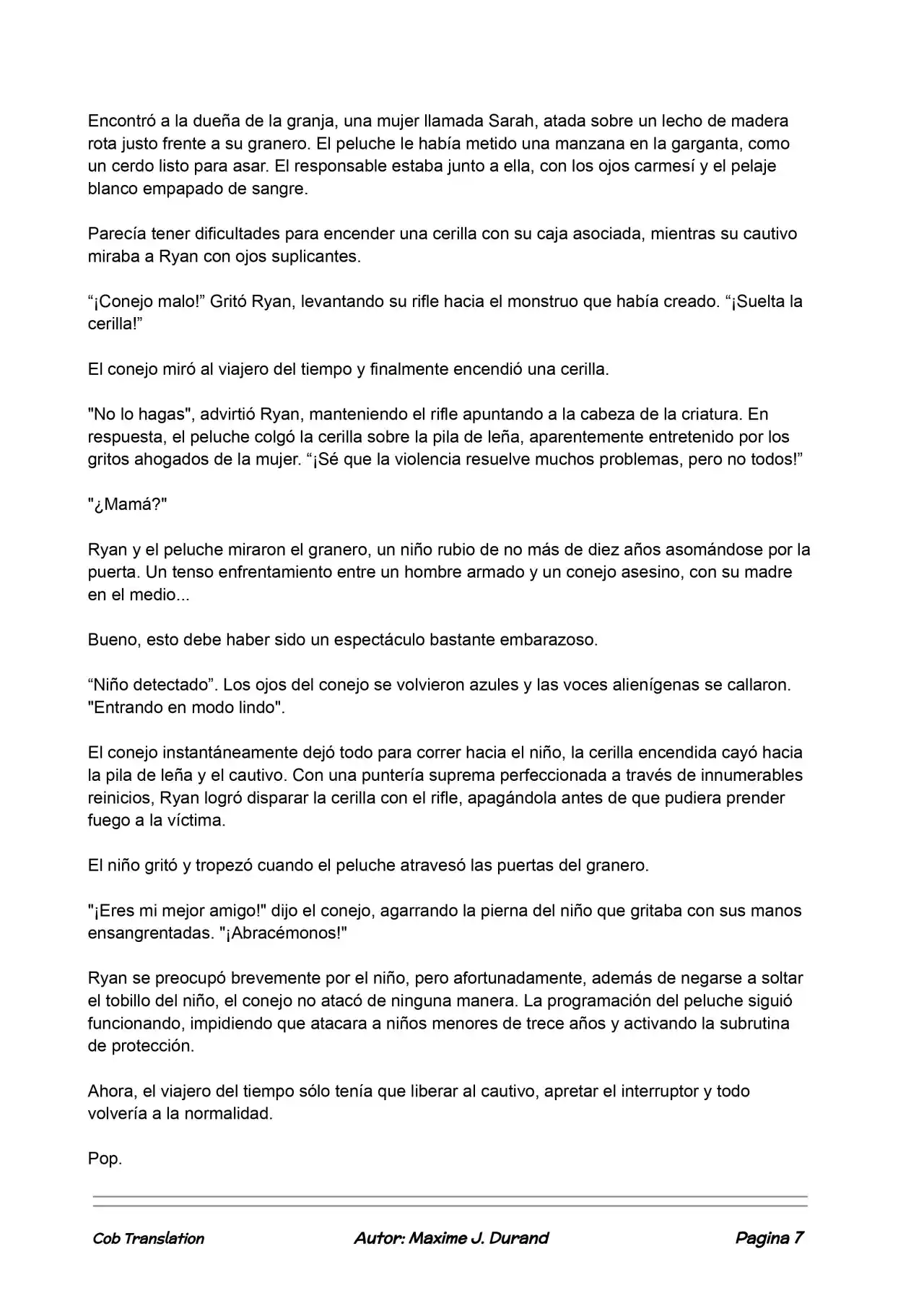 La Partida Perfecta (Novela) - Capítulo 50 - Página 7 - LectorTMOo
