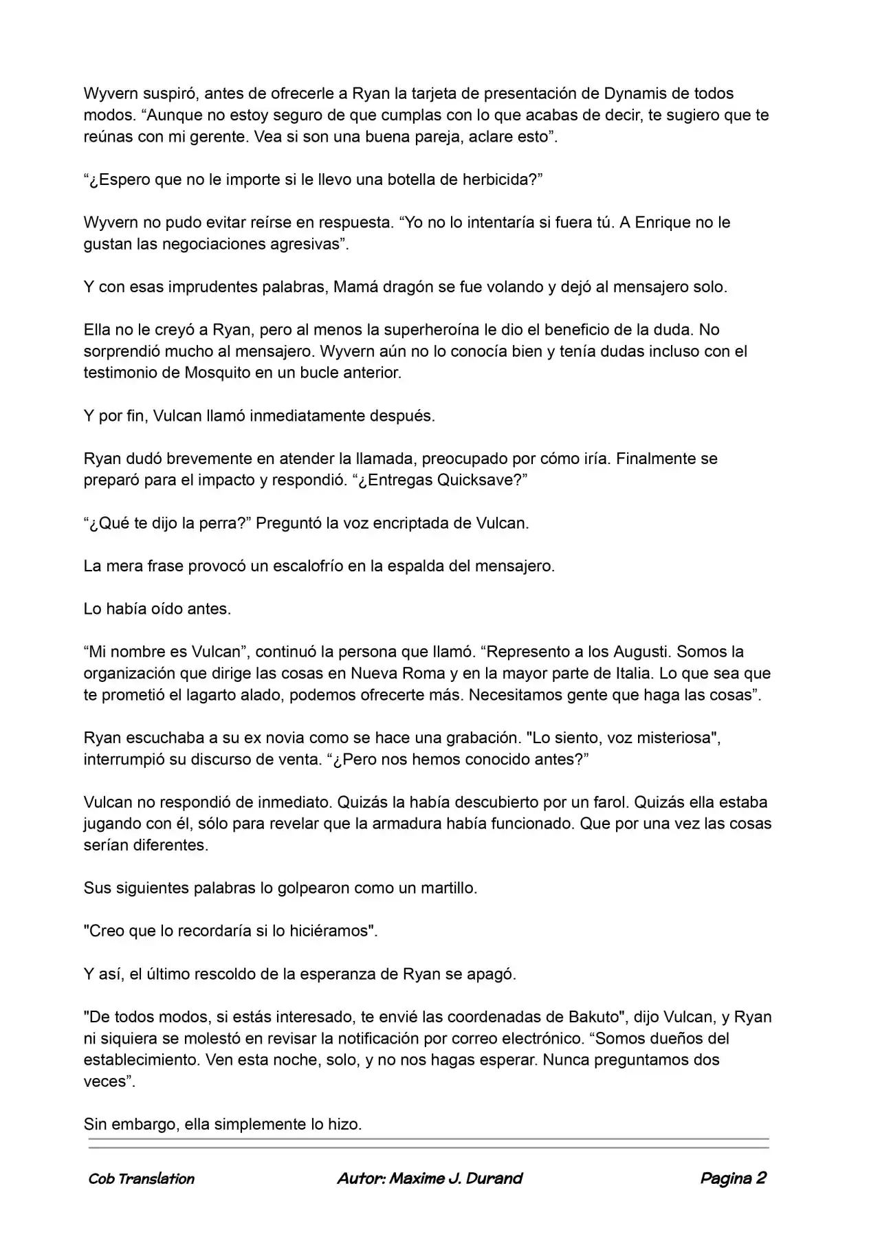La Partida Perfecta (Novela) - Capítulo 51 - Página 2 - LectorTMOo