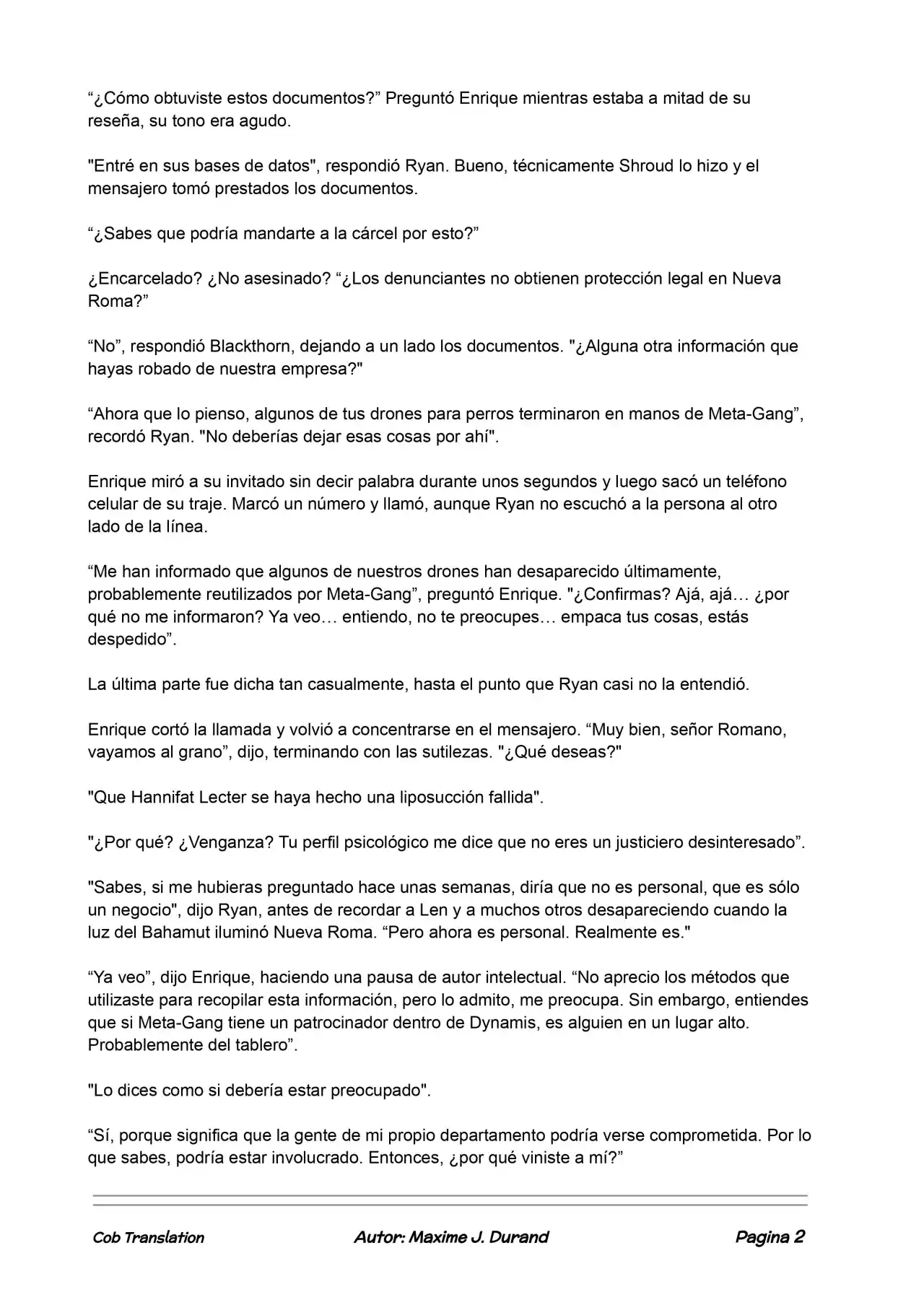 La Partida Perfecta (Novela) - Capítulo 52 - Página 2 - LectorTMOo