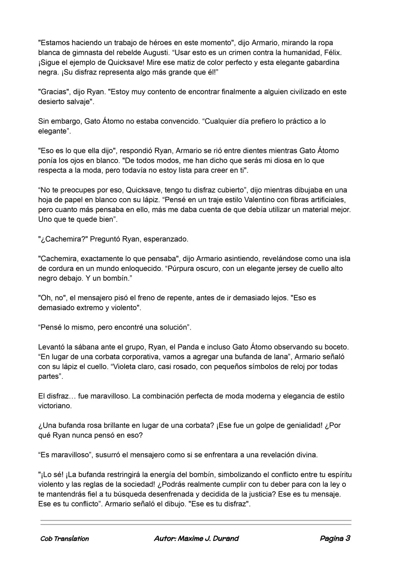 La Partida Perfecta (Novela) - Capítulo 53 - Página 3 - LectorTMOo