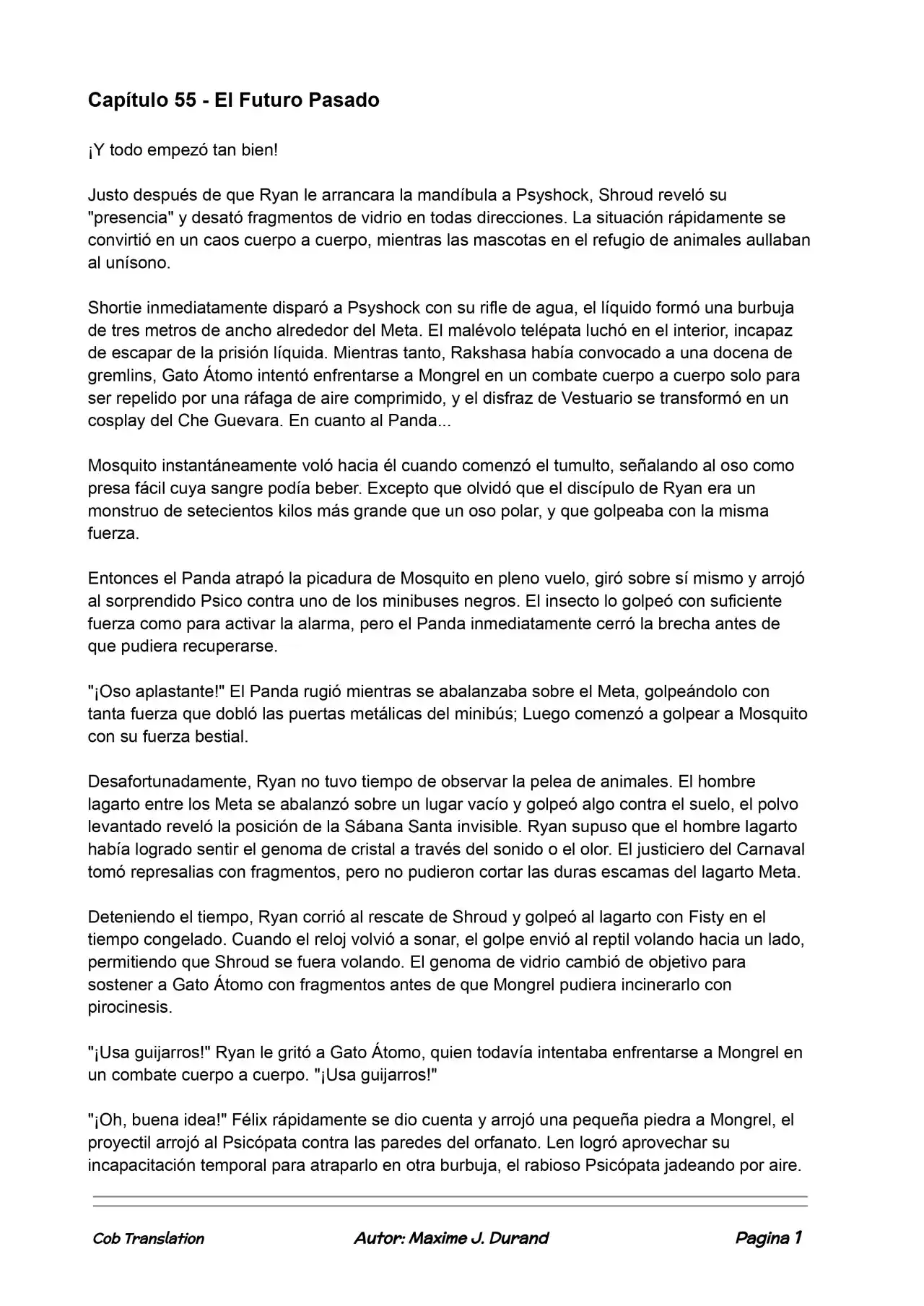 La Partida Perfecta (Novela) - Capítulo 55 - Página 1 - LectorTMOo