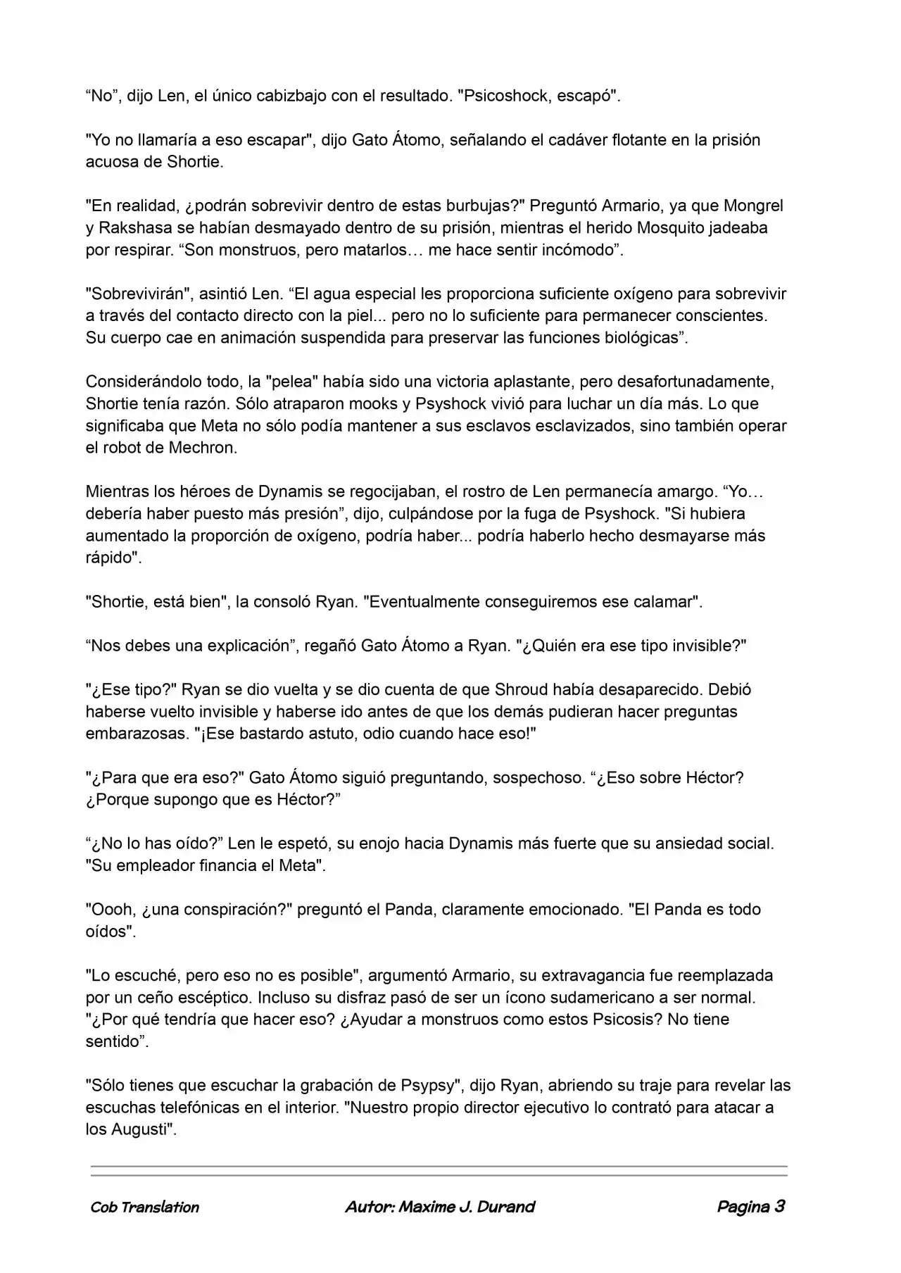 La Partida Perfecta (Novela) - Capítulo 55 - Página 3 - LectorTMOo