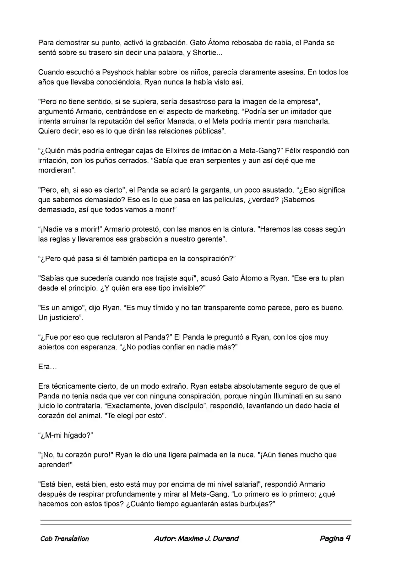 La Partida Perfecta (Novela) - Capítulo 55 - Página 4 - LectorTMOo