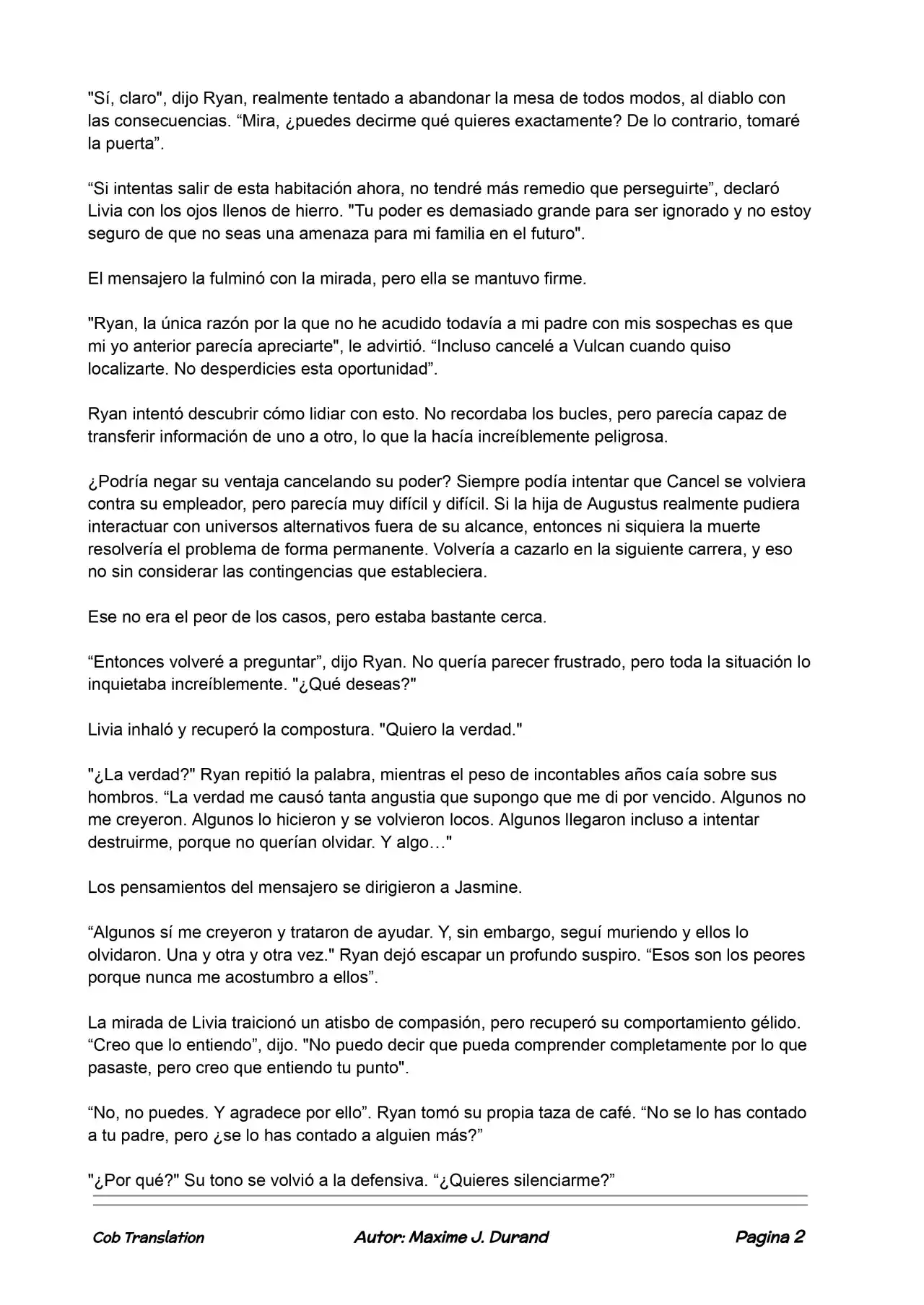 La Partida Perfecta (Novela) - Capítulo 56 - Página 1 - LectorTMOo