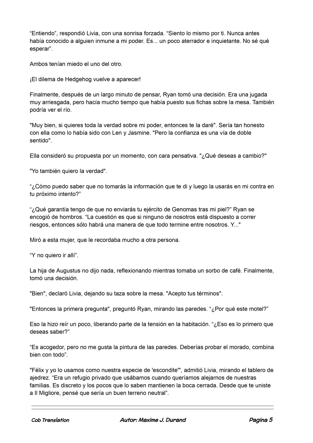 La Partida Perfecta (Novela) - Capítulo 56 - Página 4 - LectorTMOo