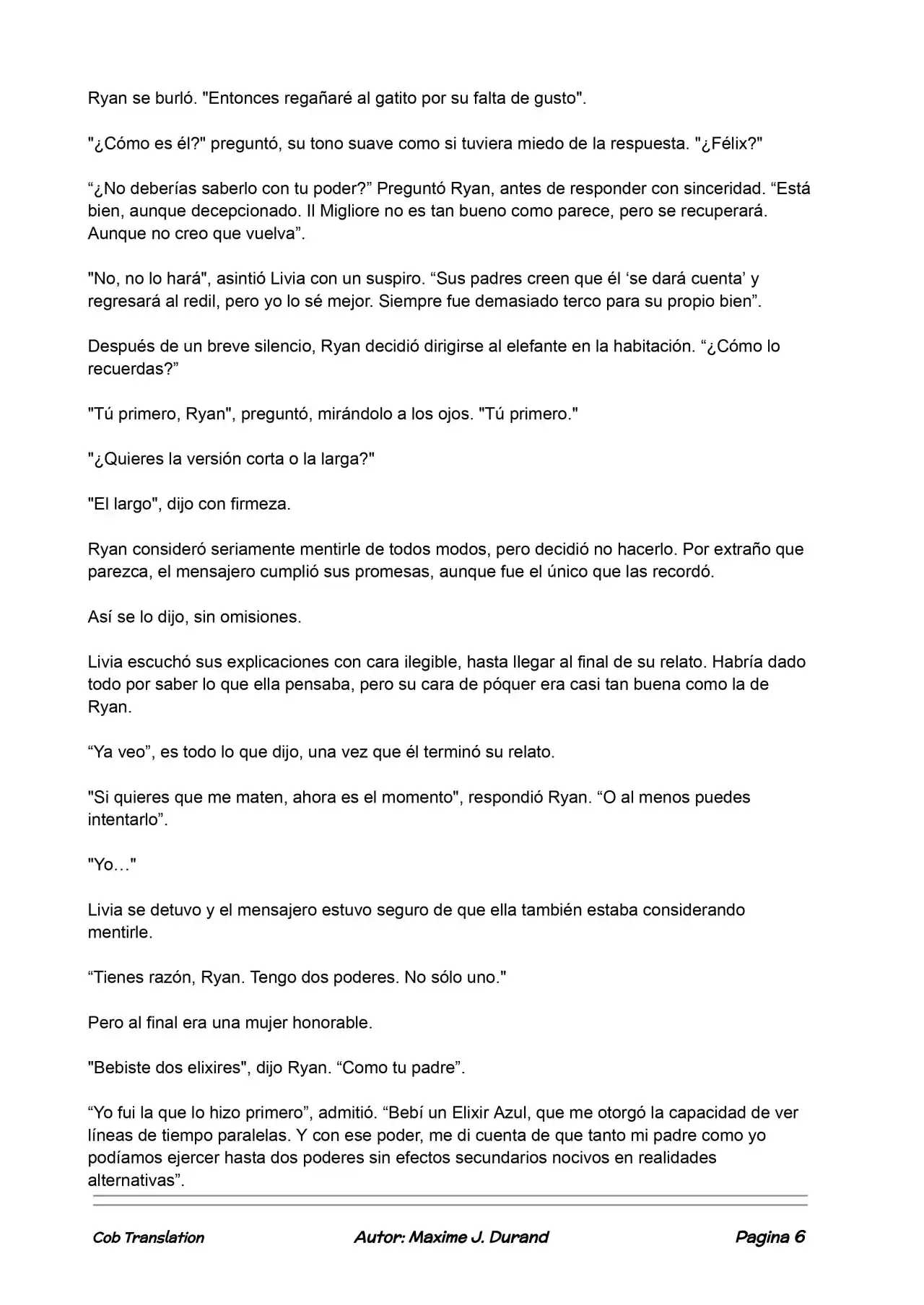 La Partida Perfecta (Novela) - Capítulo 56 - Página 5 - LectorTMOo