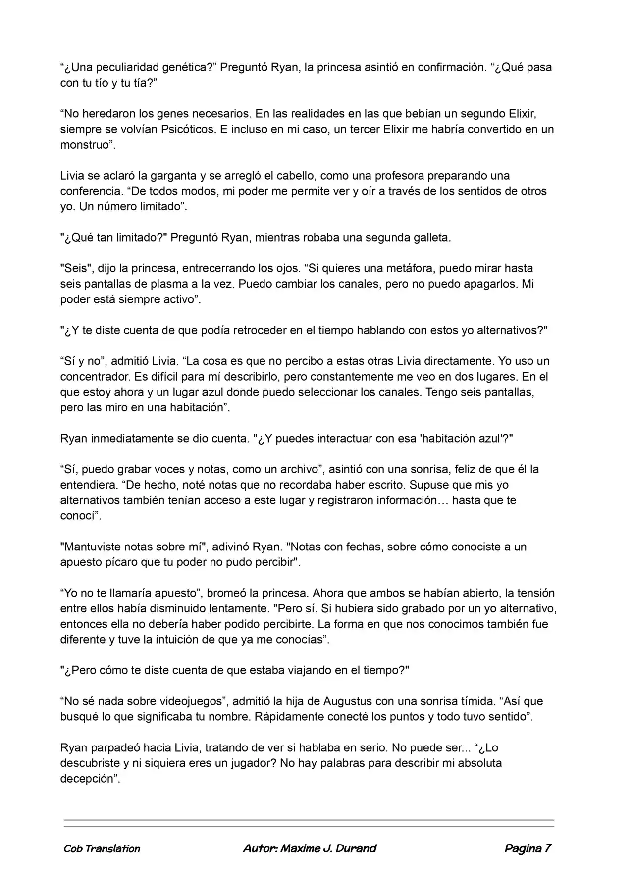 La Partida Perfecta (Novela) - Capítulo 56 - Página 6 - LectorTMOo