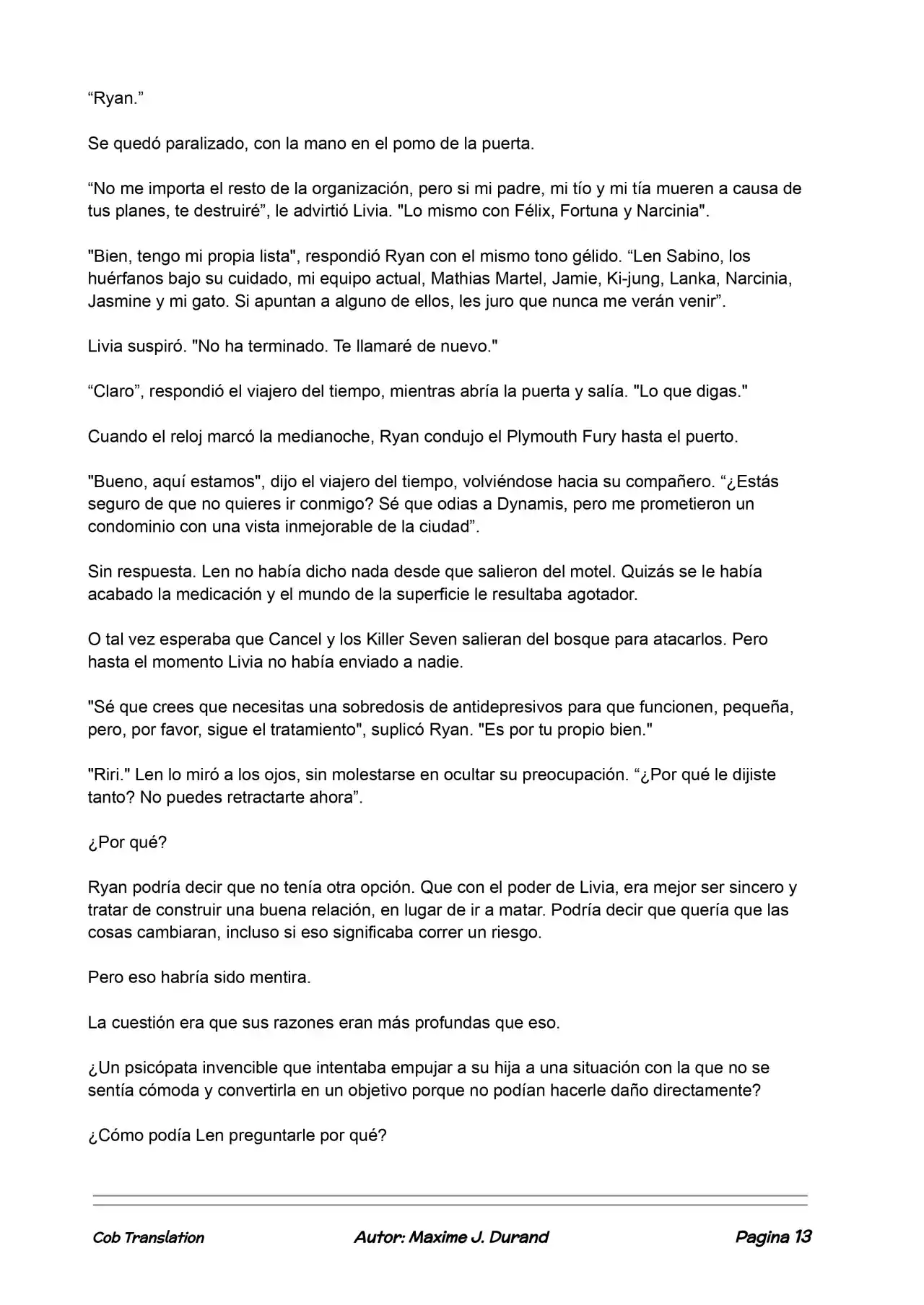La Partida Perfecta (Novela) - Capítulo 56 - Página 10 - LectorTMOo