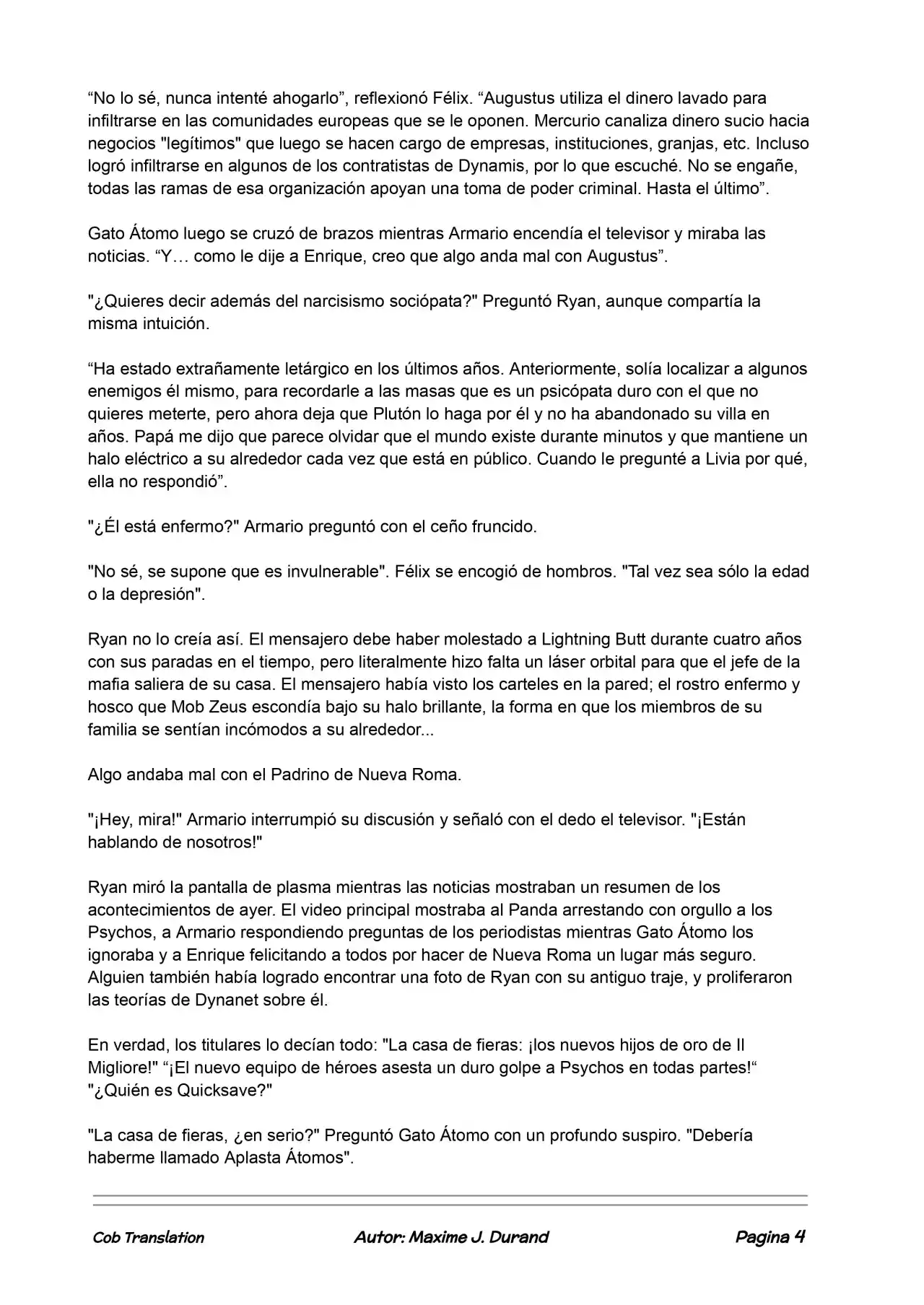 La Partida Perfecta (Novela) - Capítulo 57 - Página 4 - LectorTMOo