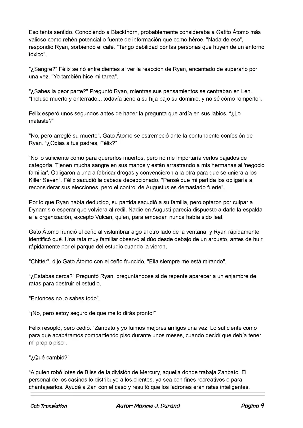 La Partida Perfecta (Novela) - Capítulo 58 - Página 4 - LectorTMOo