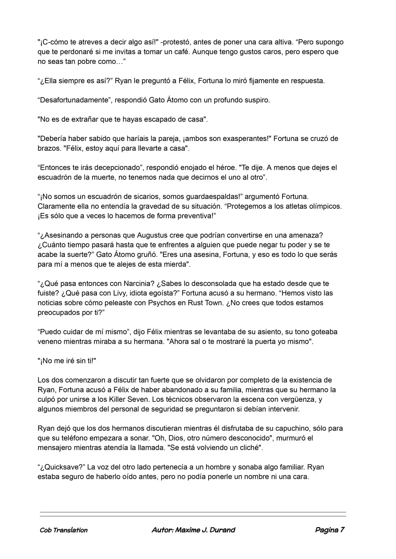 La Partida Perfecta (Novela) - Capítulo 58 - Página 7 - LectorTMOo