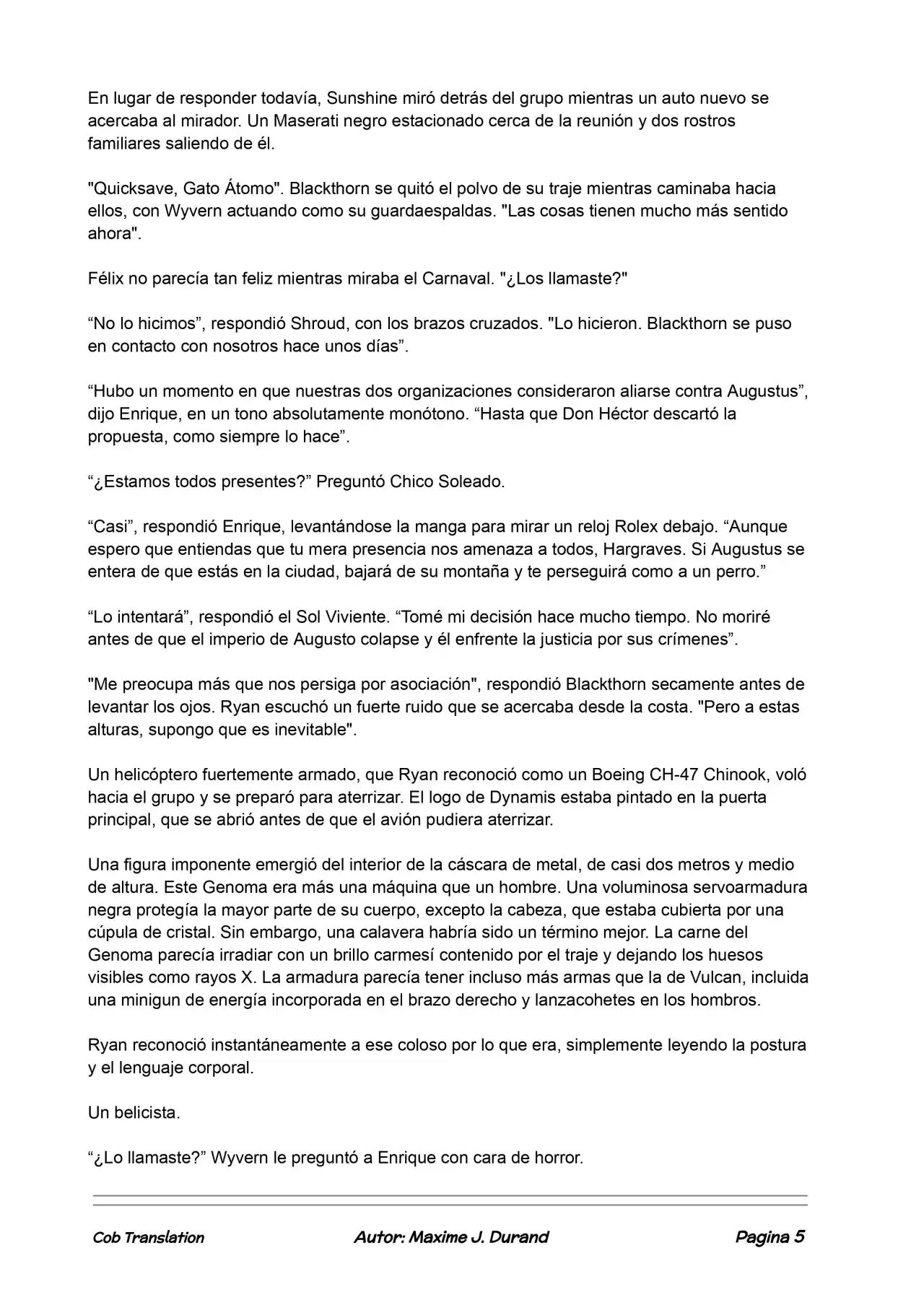 La Partida Perfecta (Novela) - Capítulo 59 - Página 5 - LectorTMOo