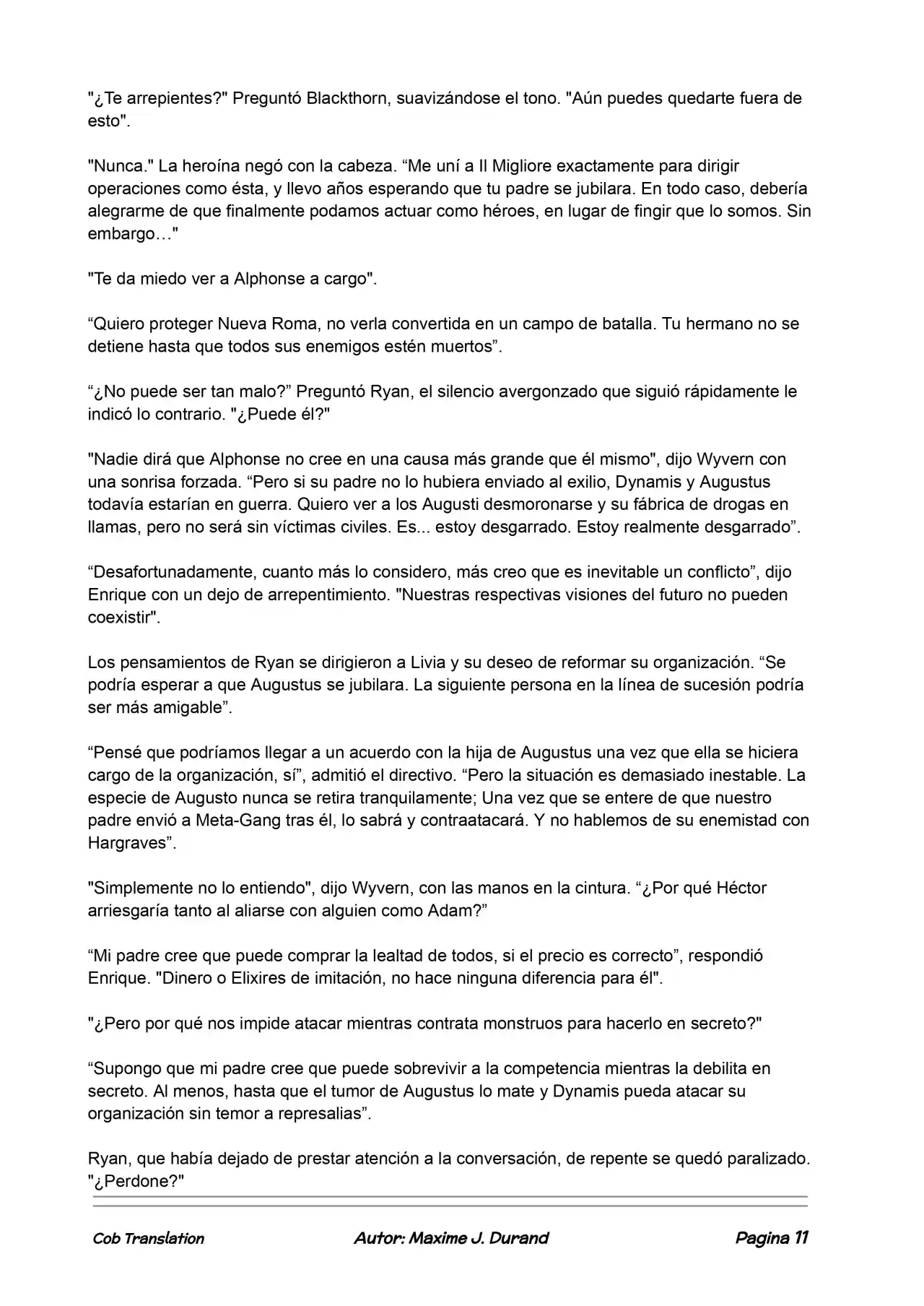 La Partida Perfecta (Novela) - Capítulo 59 - Página 11 - LectorTMOo