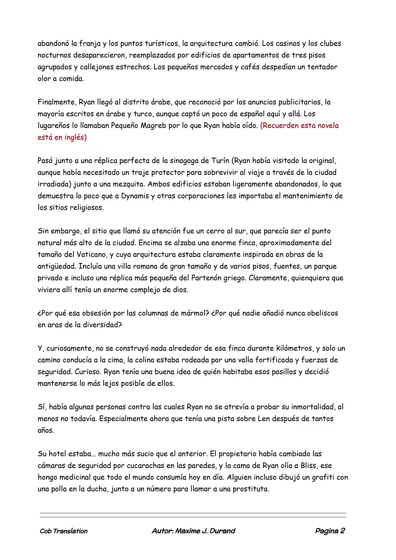 La Partida Perfecta (Novela) - Capítulo 6 - Página 2 - LectorTMOo