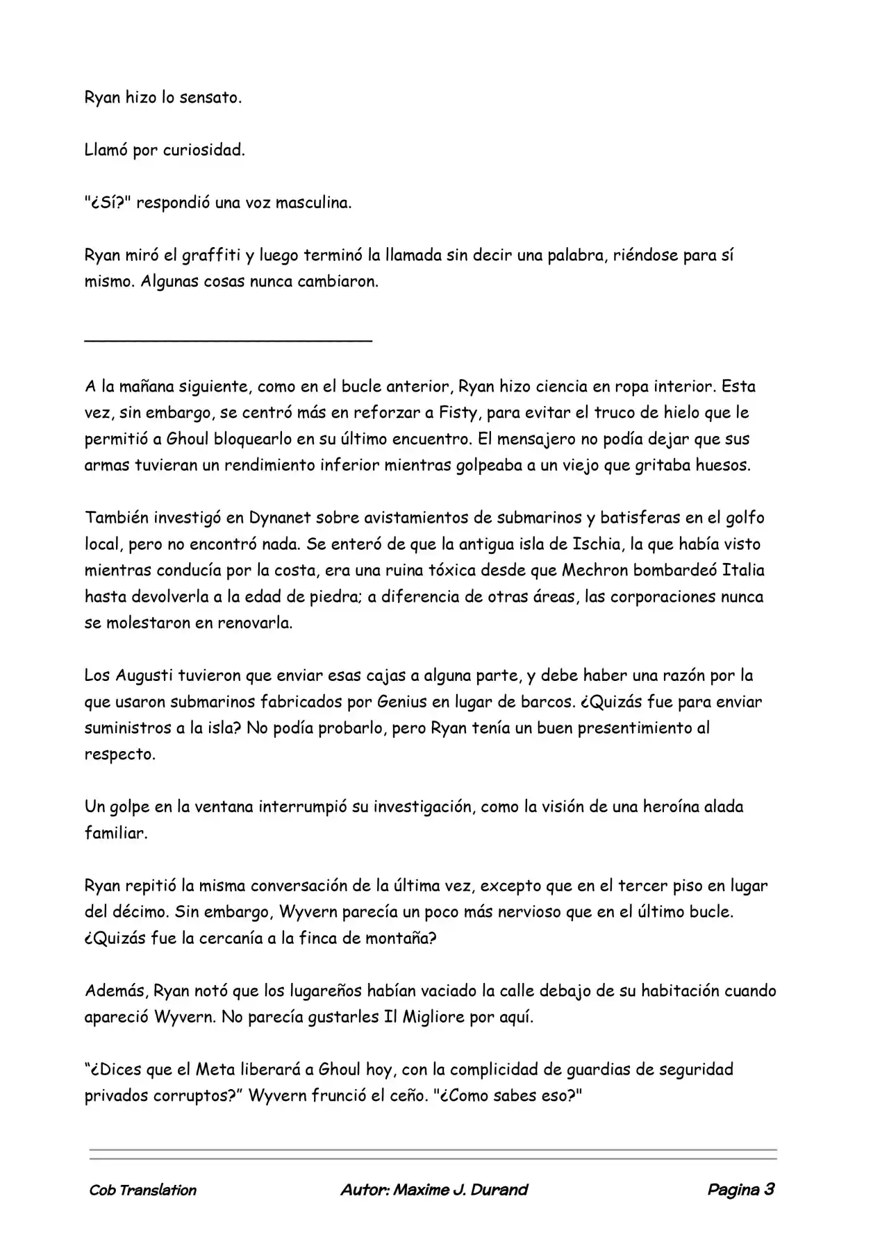 La Partida Perfecta (Novela) - Capítulo 6 - Página 3 - LectorTMOo