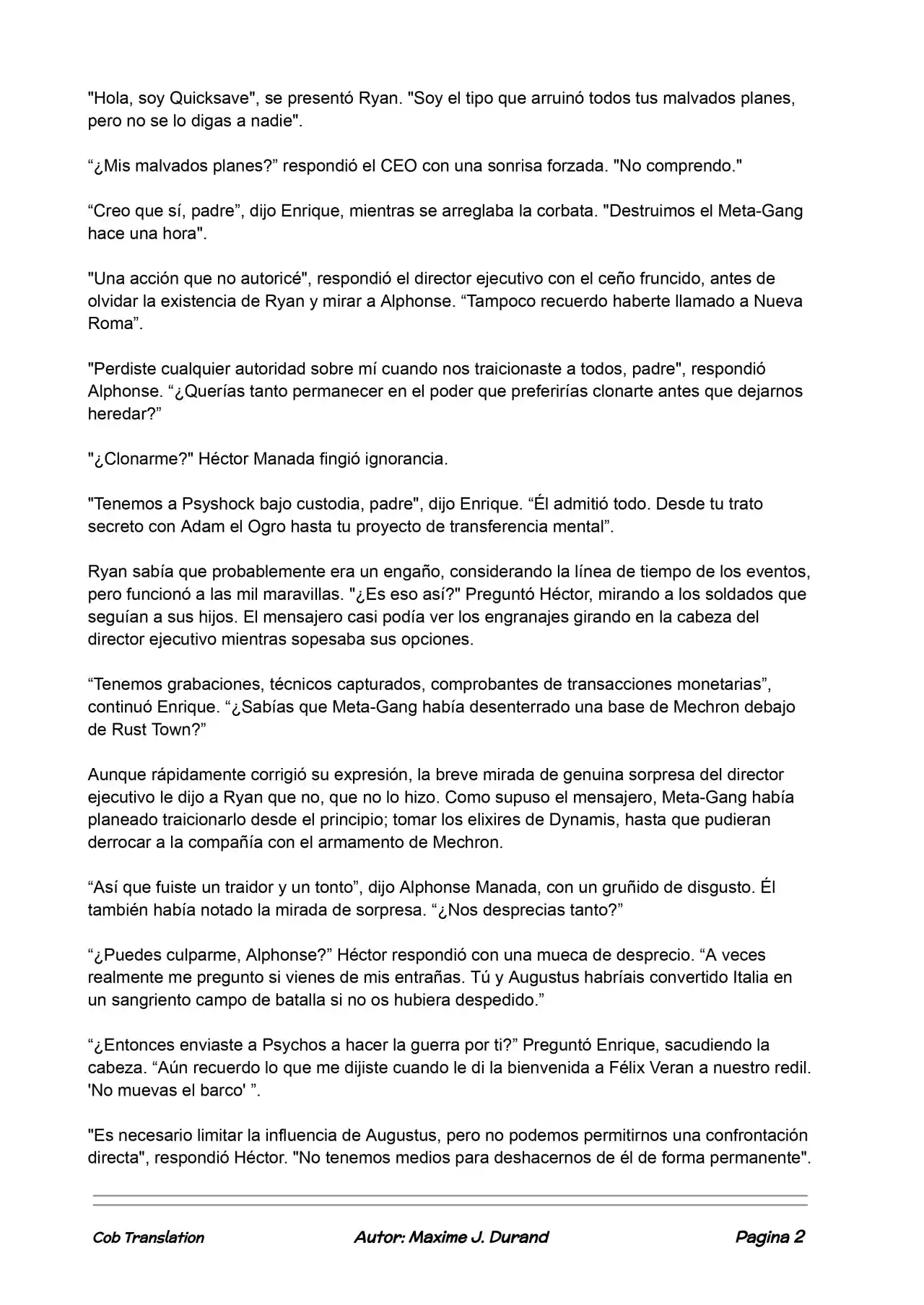 La Partida Perfecta (Novela) - Capítulo 63 - Página 2 - LectorTMOo