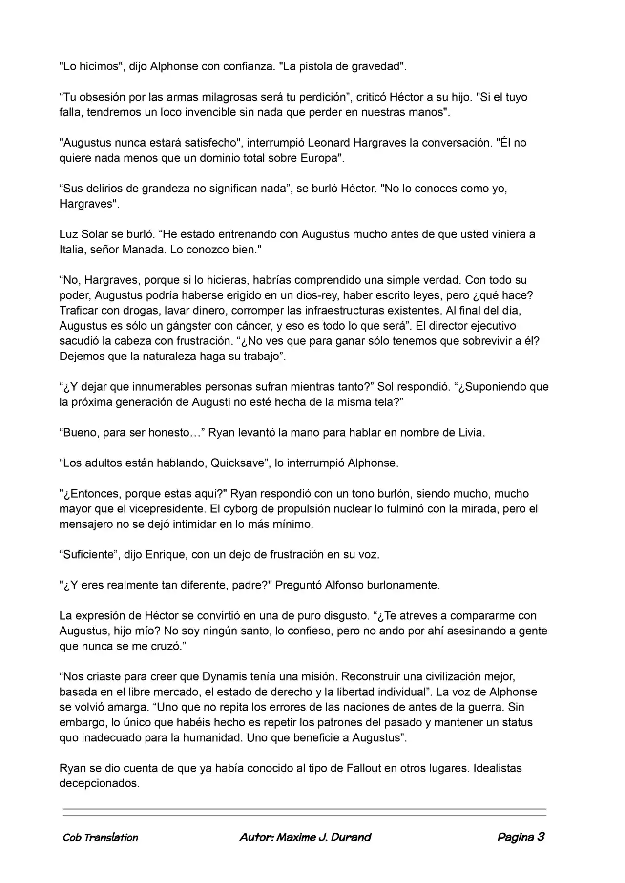 La Partida Perfecta (Novela) - Capítulo 63 - Página 3 - LectorTMOo