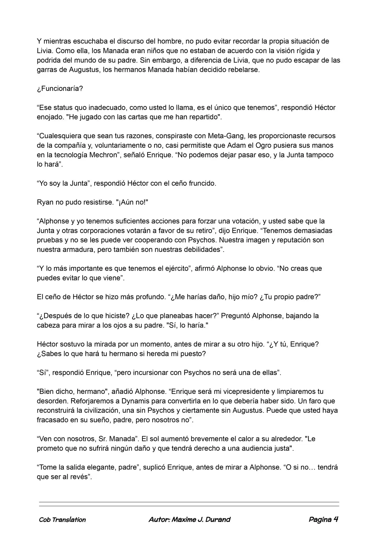 La Partida Perfecta (Novela) - Capítulo 63 - Página 4 - LectorTMOo