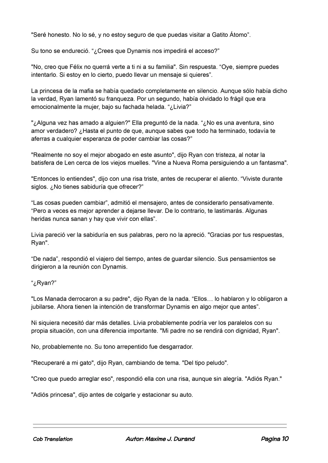 La Partida Perfecta (Novela) - Capítulo 63 - Página 7 - LectorTMOo