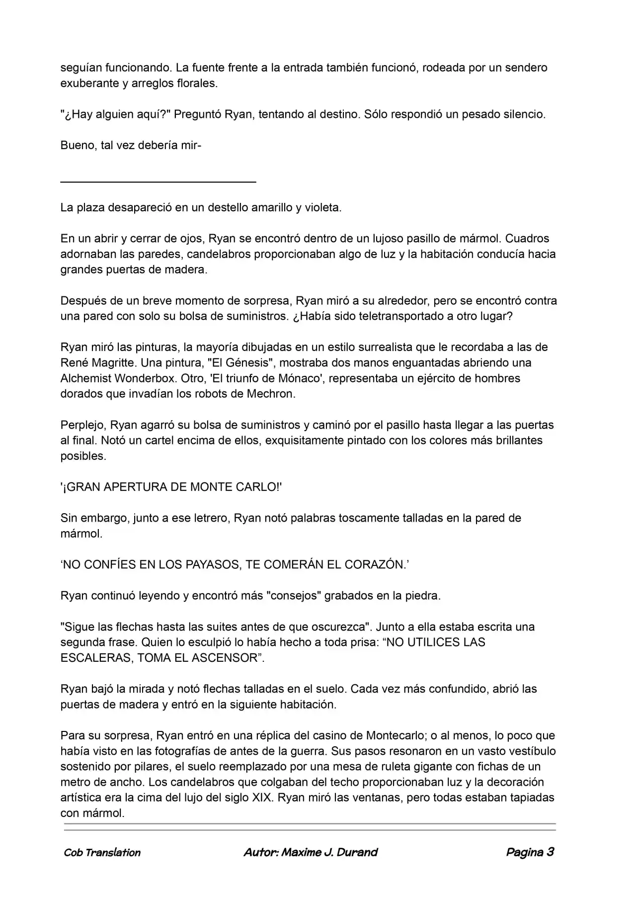 La Partida Perfecta (Novela) - Capítulo 64 - Página 3 - LectorTMOo