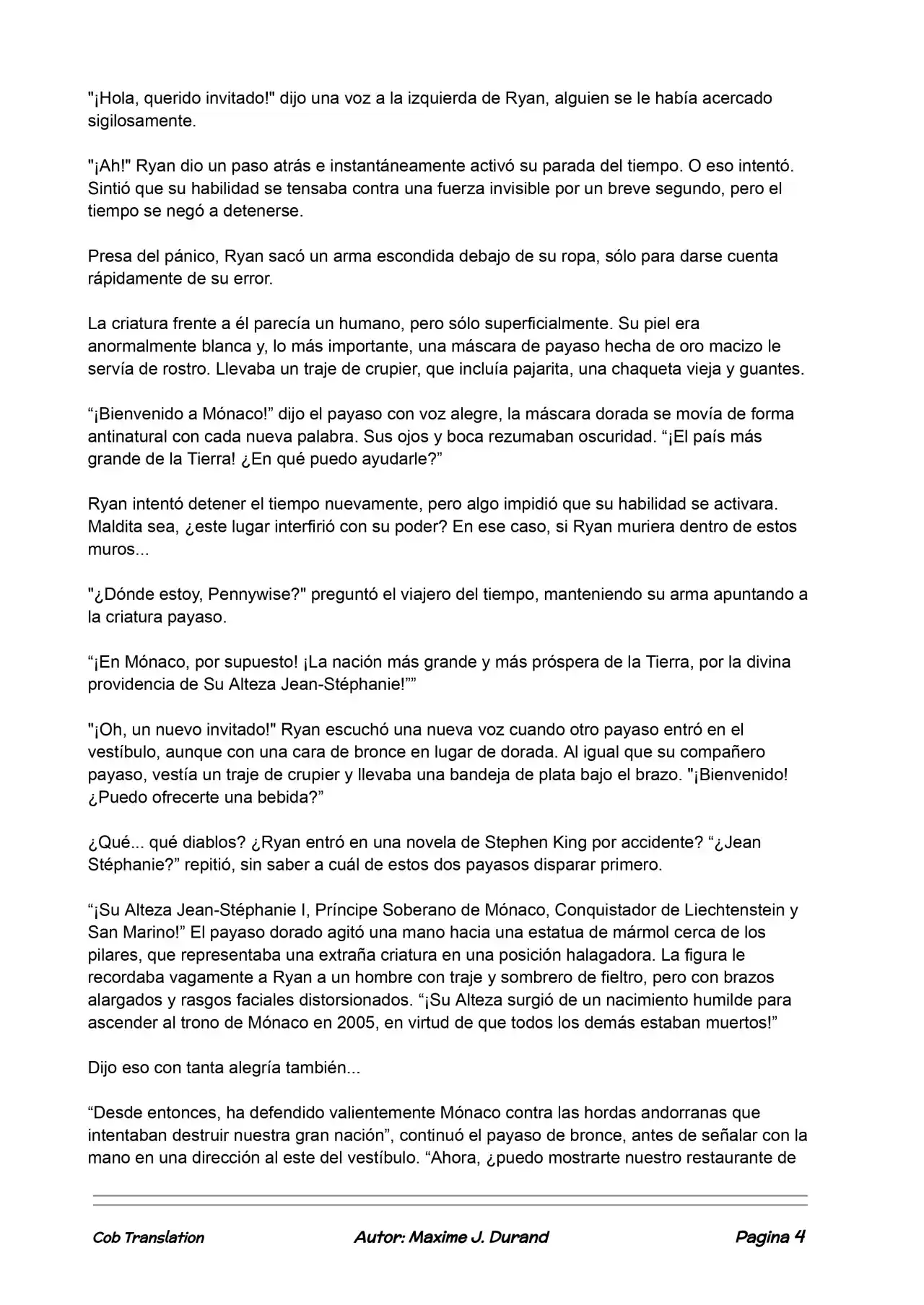 La Partida Perfecta (Novela) - Capítulo 64 - Página 4 - LectorTMOo