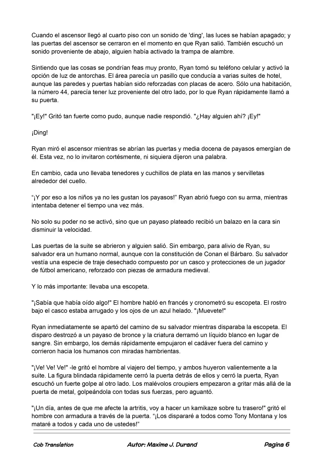 La Partida Perfecta (Novela) - Capítulo 64 - Página 6 - LectorTMOo