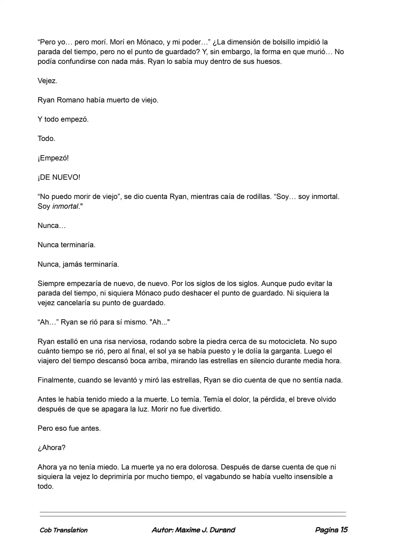 La Partida Perfecta (Novela) - Capítulo 64 - Página 15 - LectorTMOo