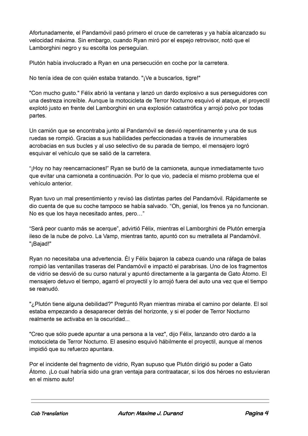 La Partida Perfecta (Novela) - Capítulo 67 - Página 4 - LectorTMOo
