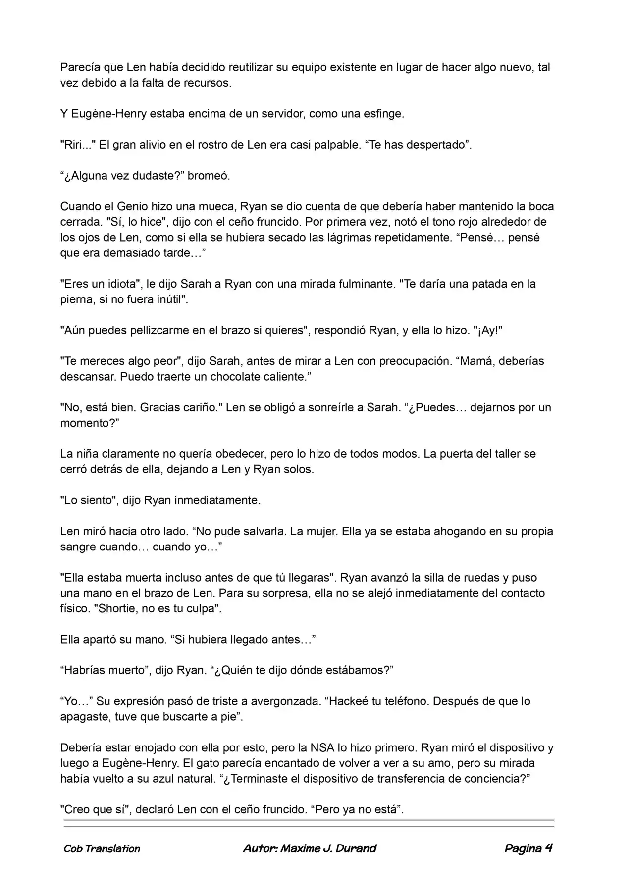 La Partida Perfecta (Novela) - Capítulo 69 - Página 4 - LectorTMOo