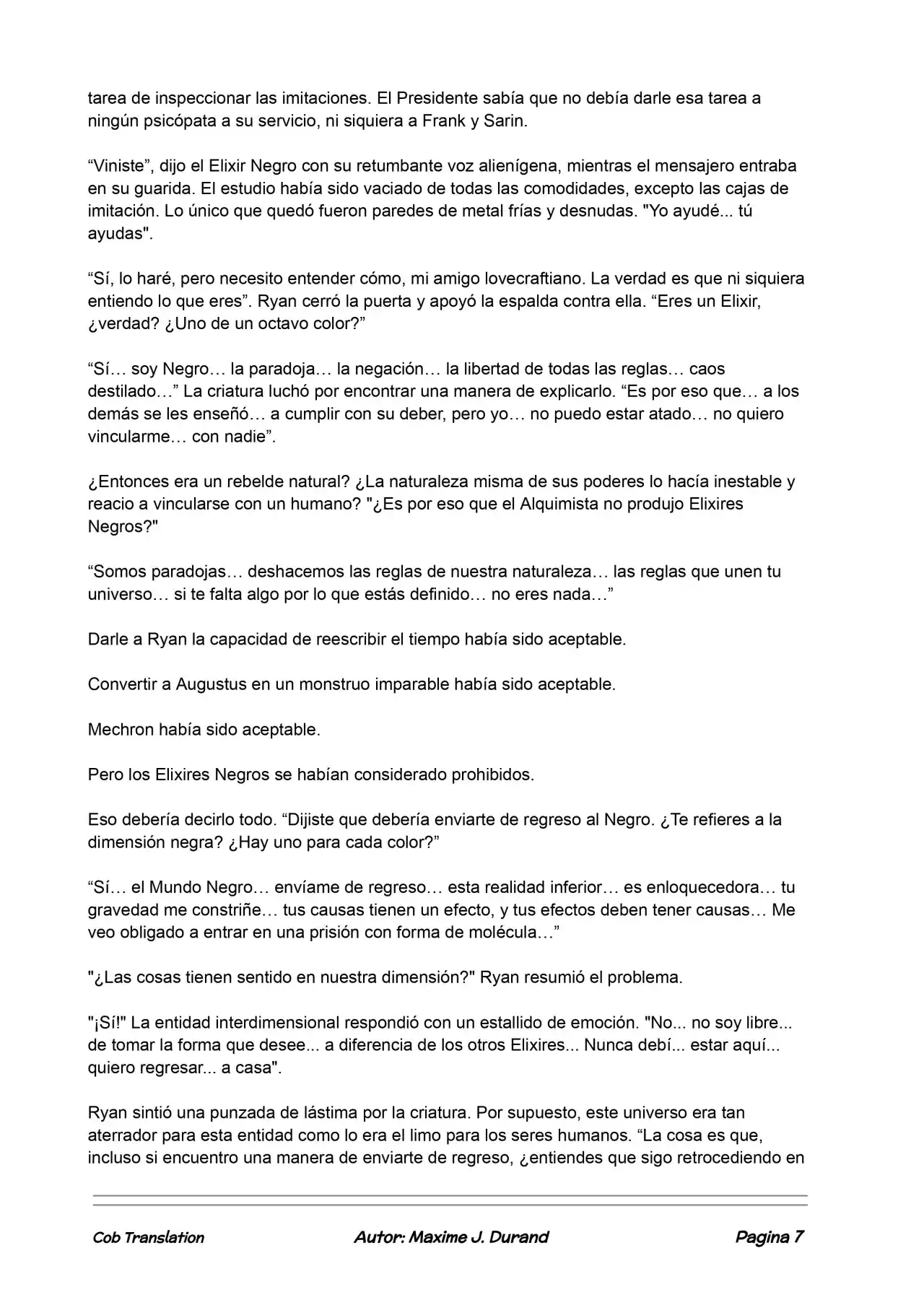La Partida Perfecta (Novela) - Capítulo 74 - Página 6 - LectorTMOo