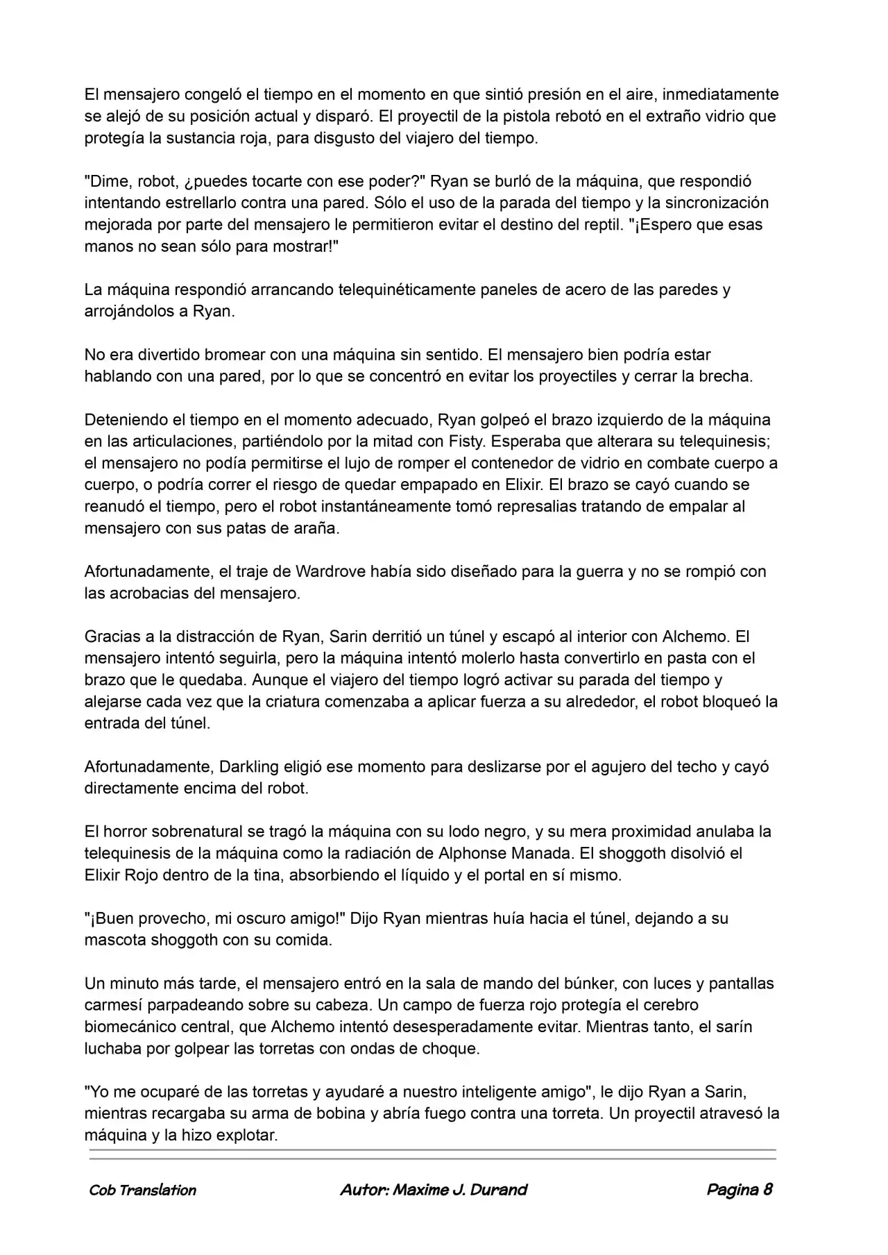 La Partida Perfecta (Novela) - Capítulo 77 - Página 6 - LectorTMOo