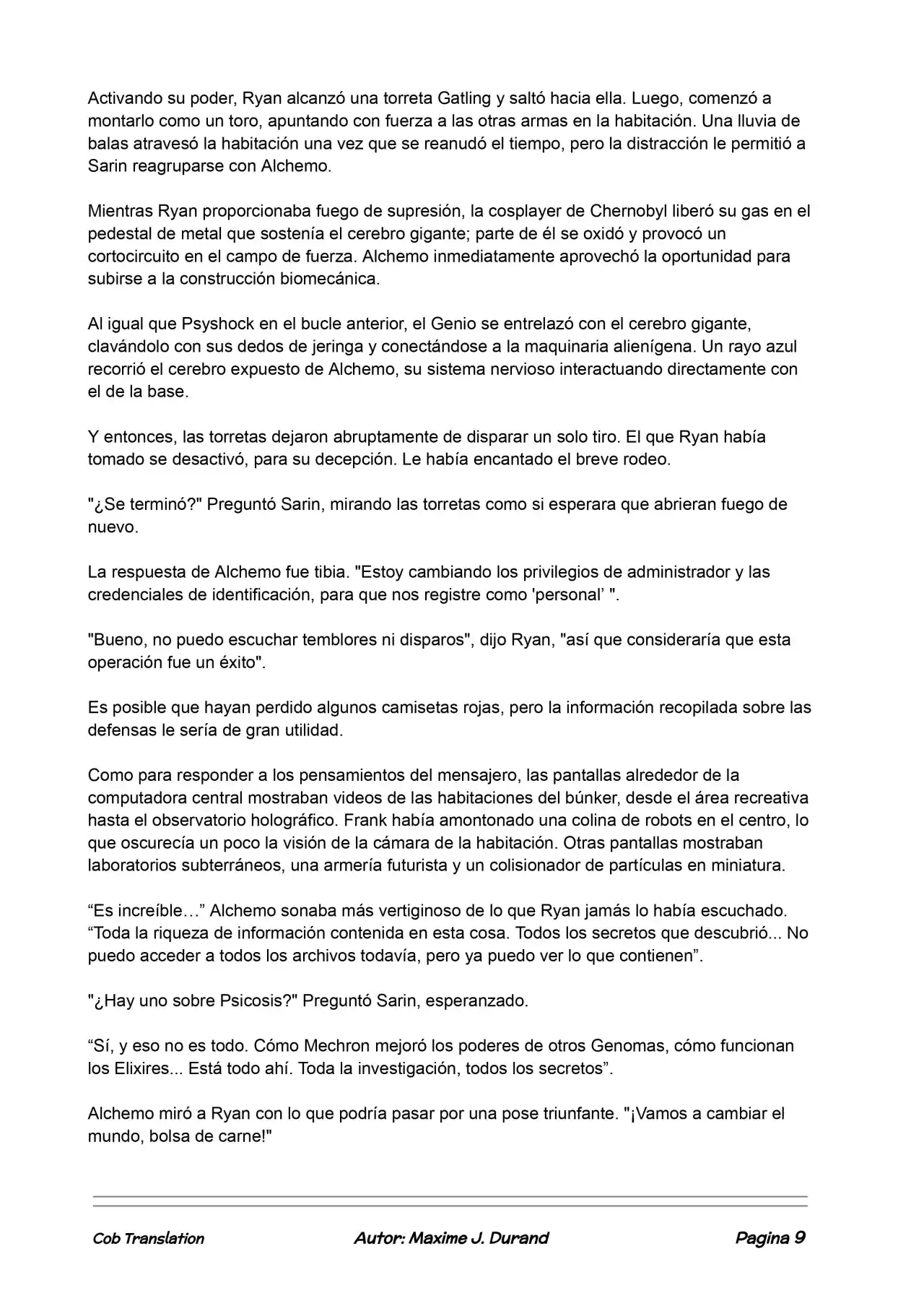 La Partida Perfecta (Novela) - Capítulo 77 - Página 7 - LectorTMOo