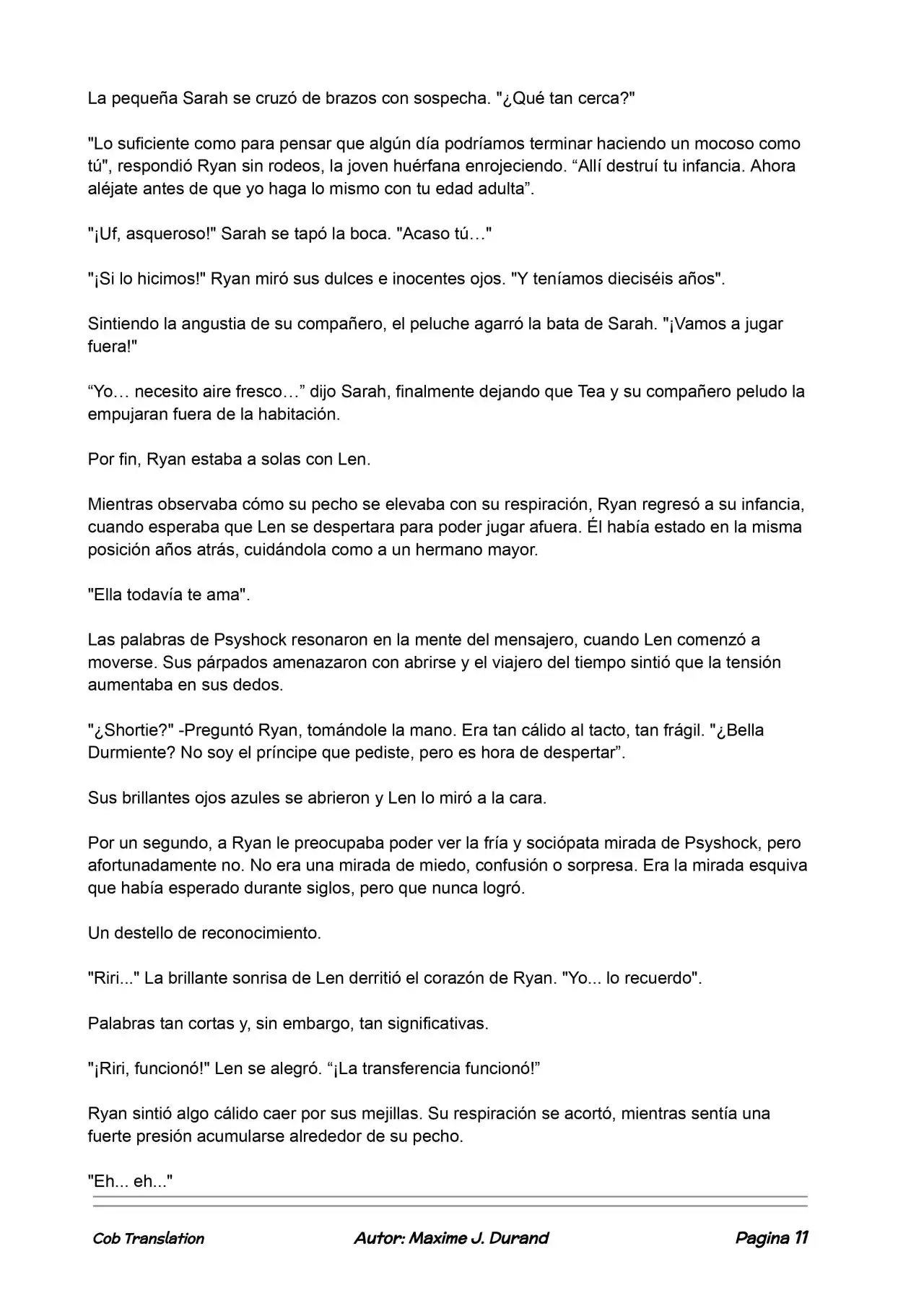 La Partida Perfecta (Novela) - Capítulo 77 - Página 9 - LectorTMOo