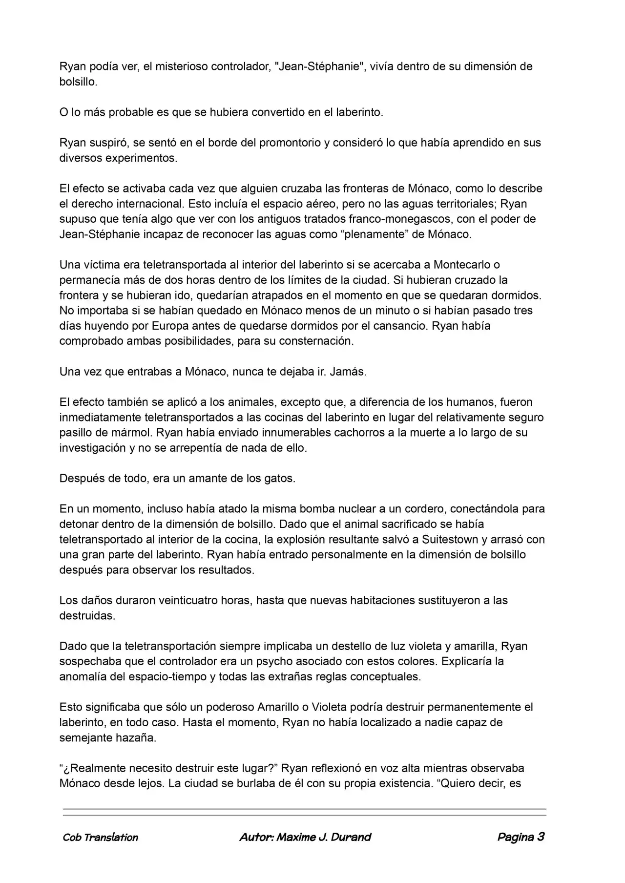 La Partida Perfecta (Novela) - Capítulo 79 - Página 3 - LectorTMOo