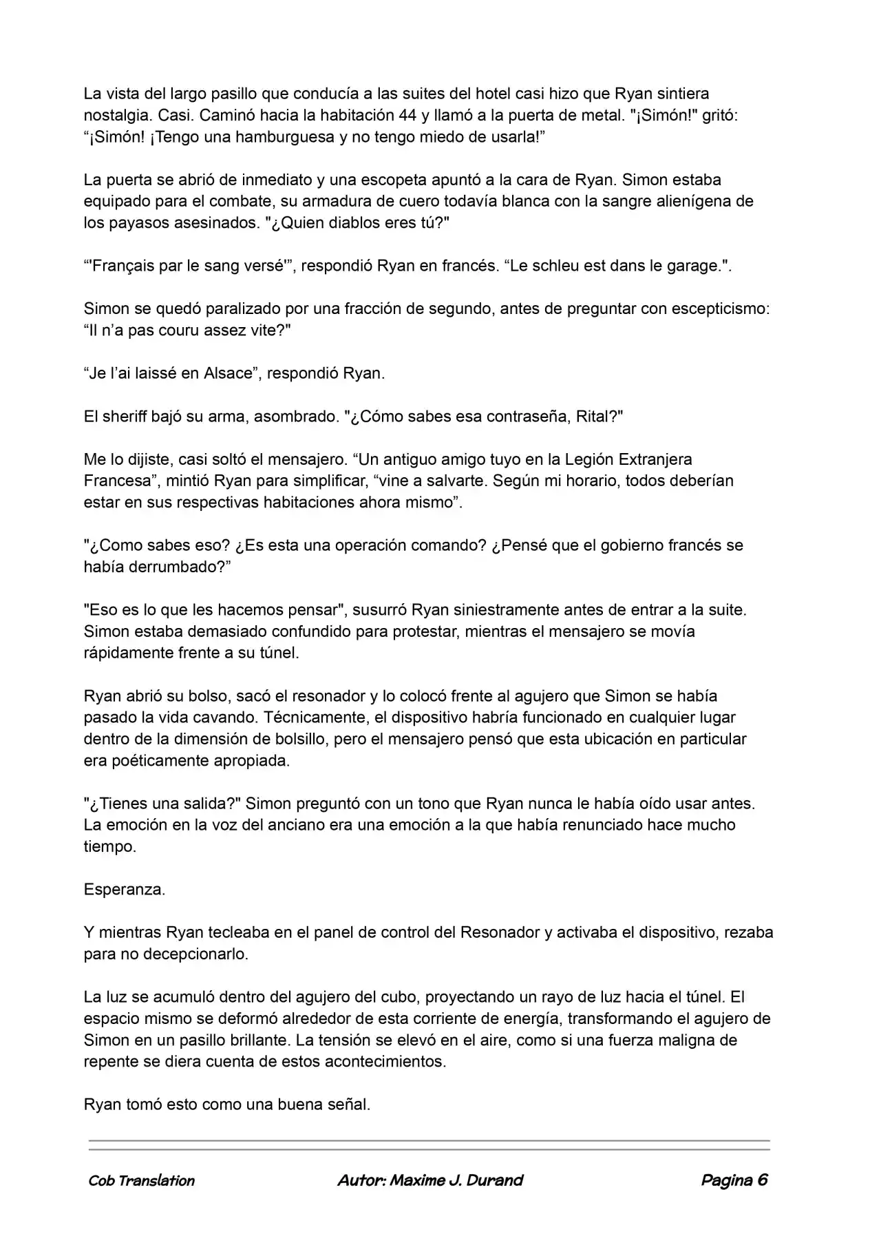 La Partida Perfecta (Novela) - Capítulo 79 - Página 6 - LectorTMOo
