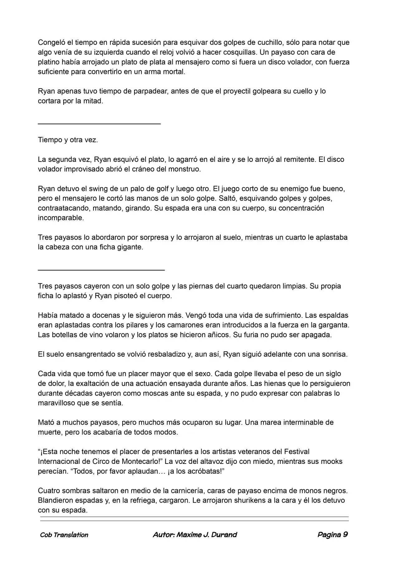 La Partida Perfecta (Novela) - Capítulo 79 - Página 9 - LectorTMOo