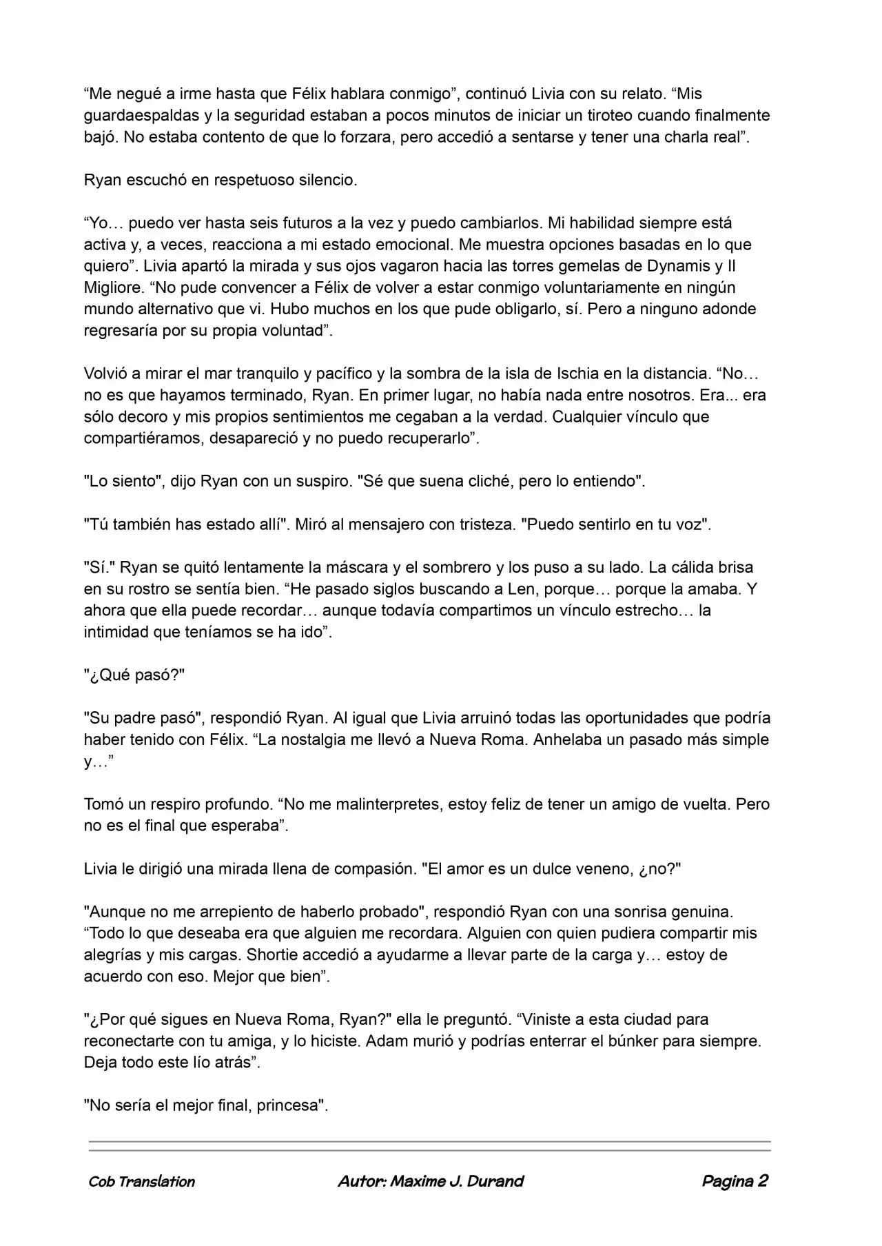 La Partida Perfecta (Novela) - Capítulo 80 - Página 2 - LectorTMOo