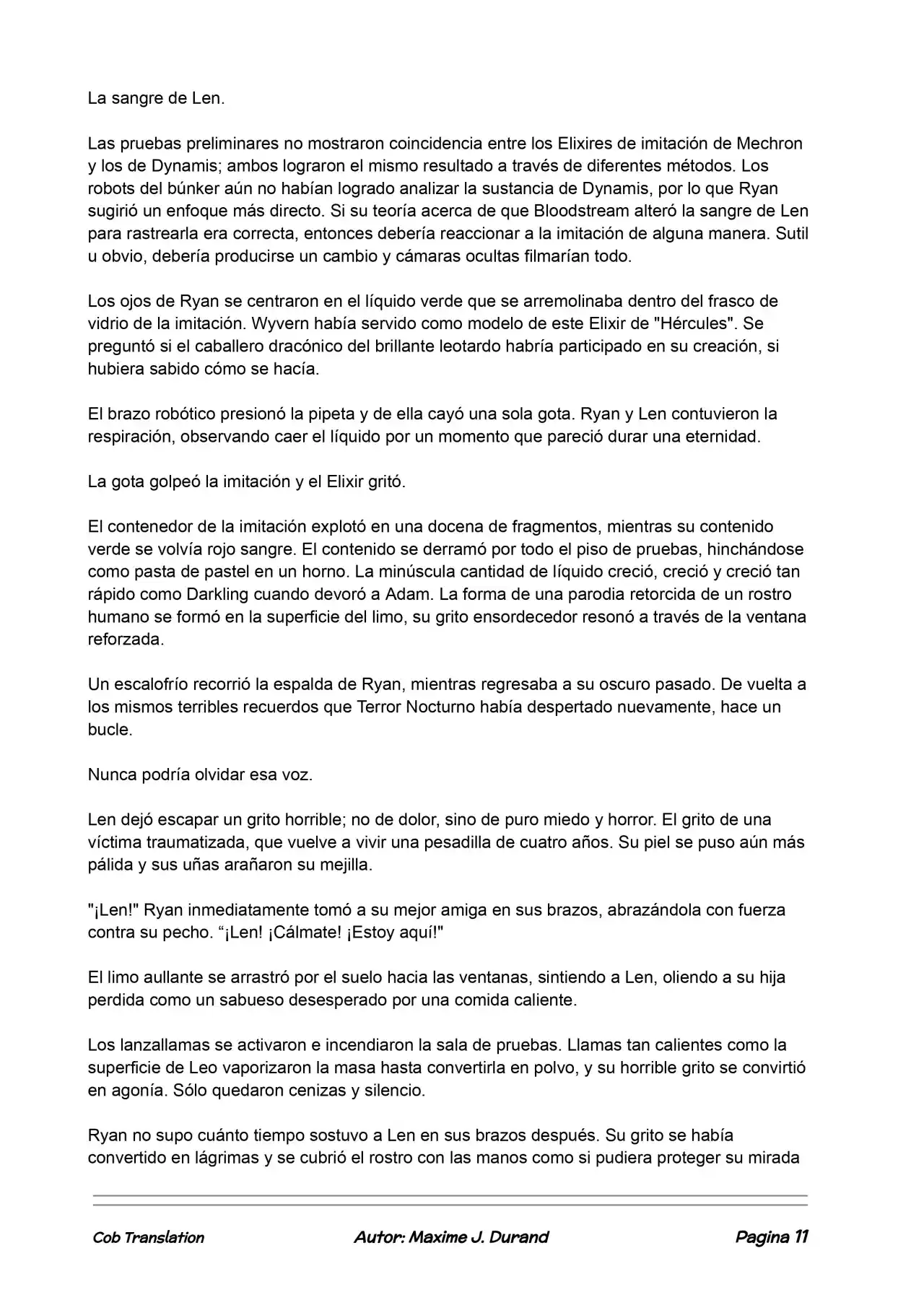La Partida Perfecta (Novela) - Capítulo 80 - Página 11 - LectorTMOo