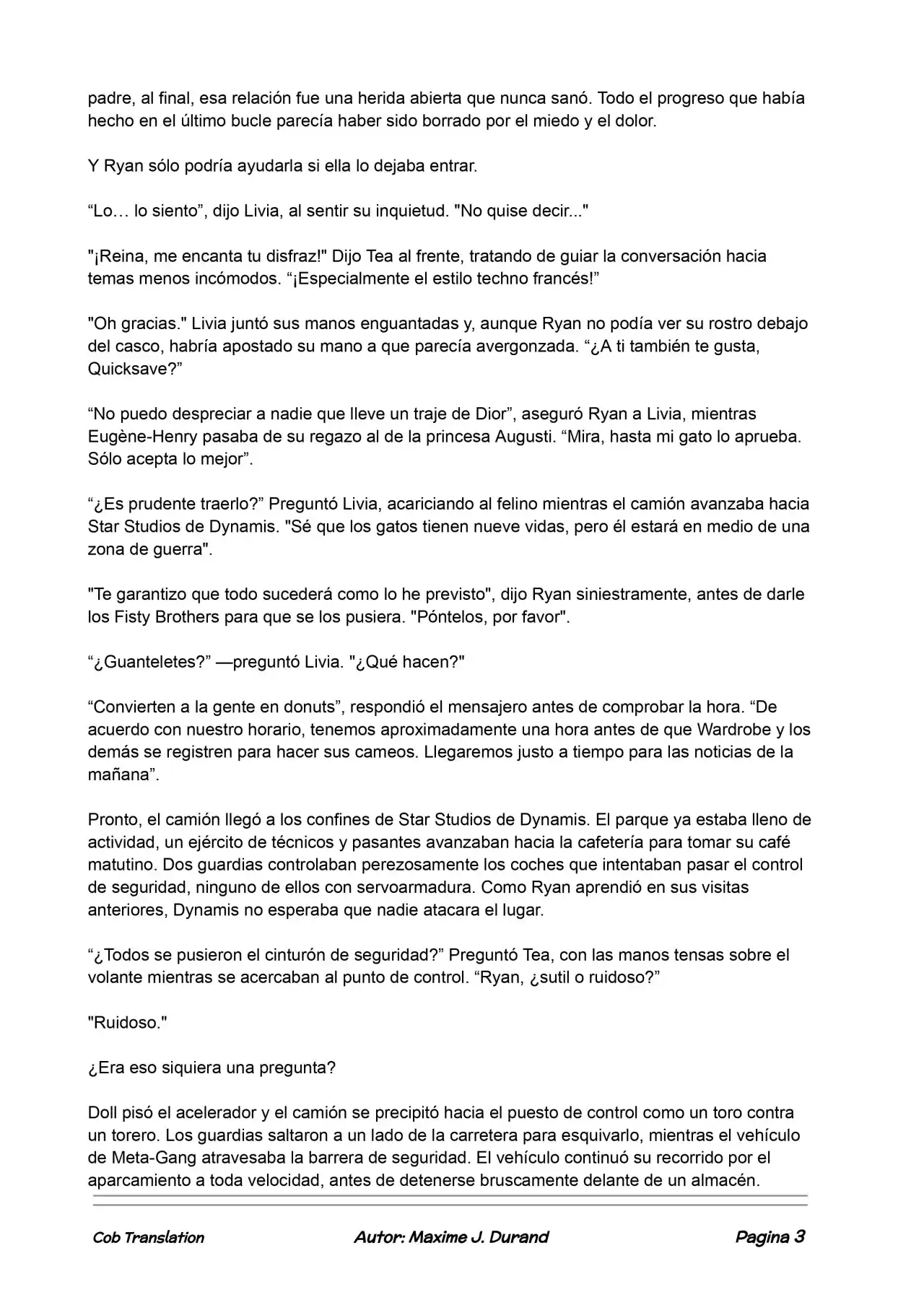 La Partida Perfecta (Novela) - Capítulo 81 - Página 3 - LectorTMOo