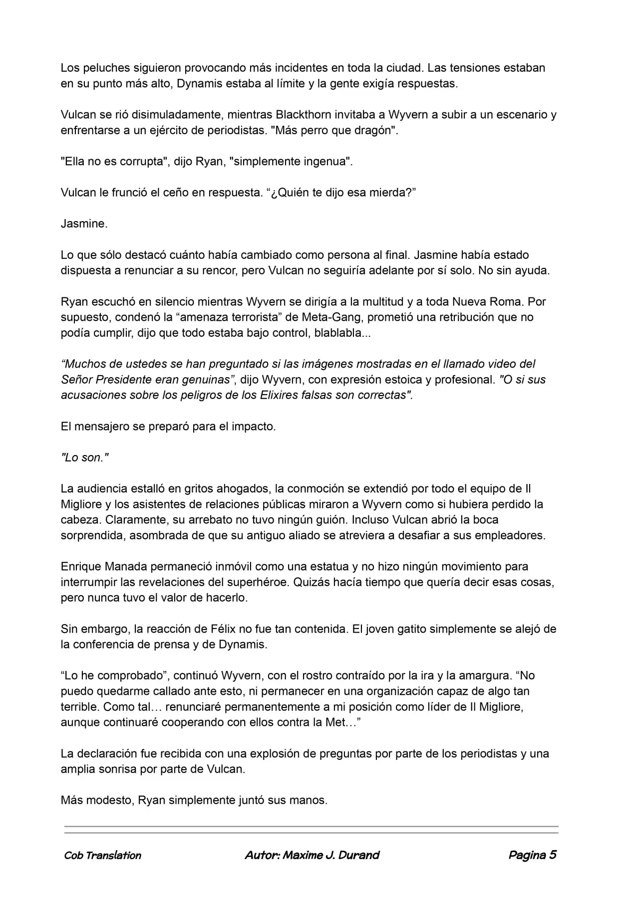La Partida Perfecta (Novela) - Capítulo 83 - Página 5 - LectorTMOo