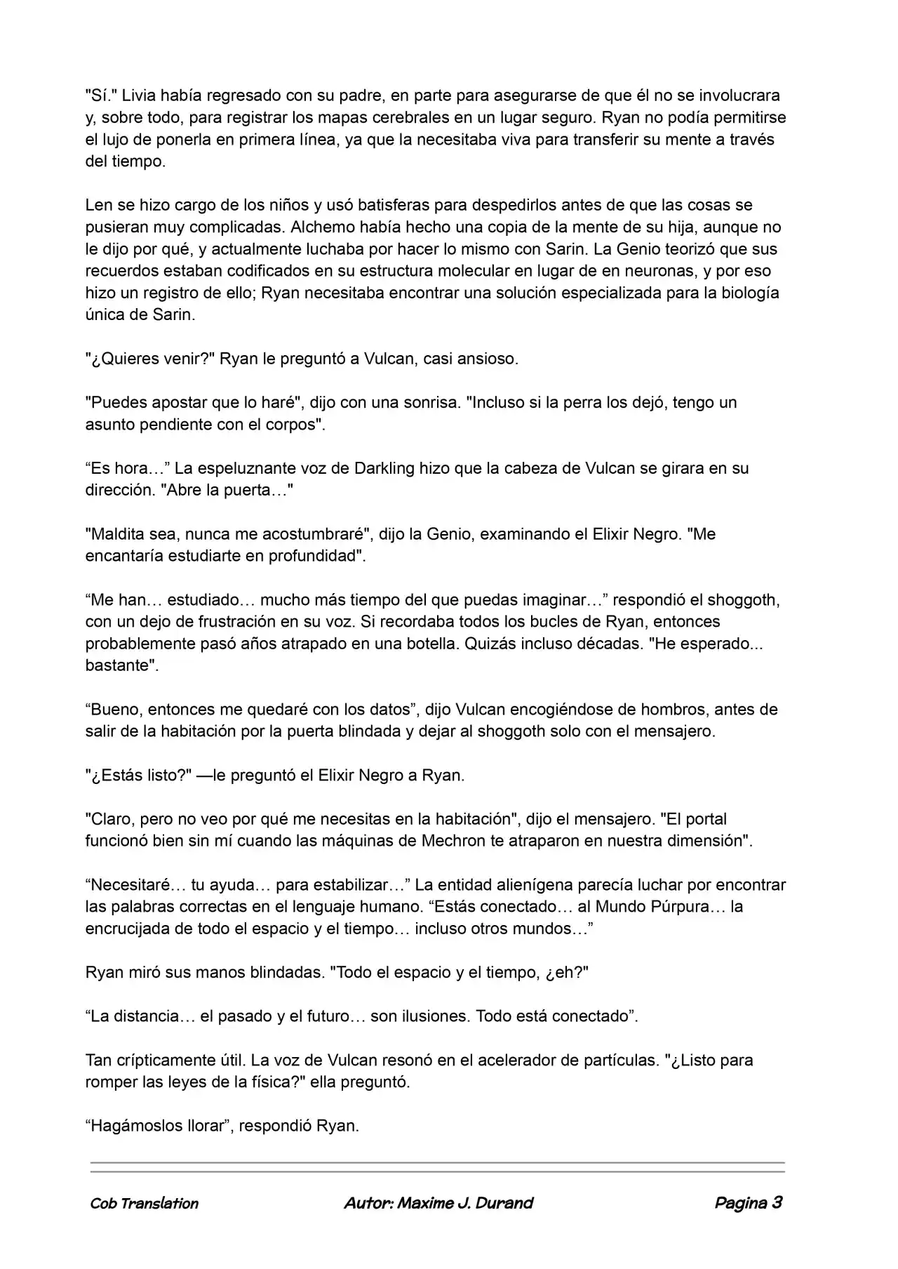 La Partida Perfecta (Novela) - Capítulo 85 - Página 3 - LectorTMOo